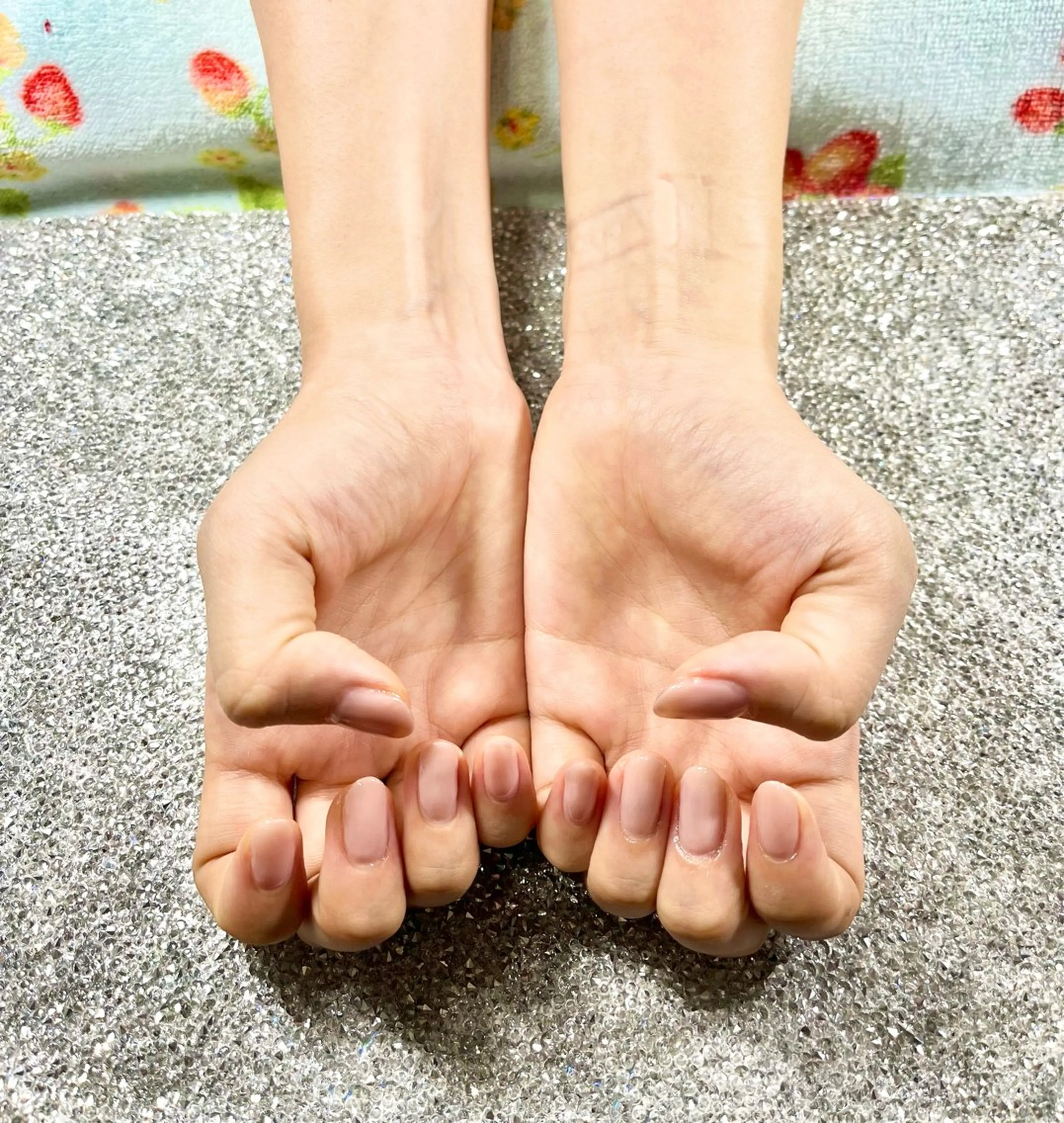 ネイル オフィスネイル ピンク ピンクベージュ シンプルネイル ハンドネイル Tairacchi タイラッチのエステ・リラクイメージ