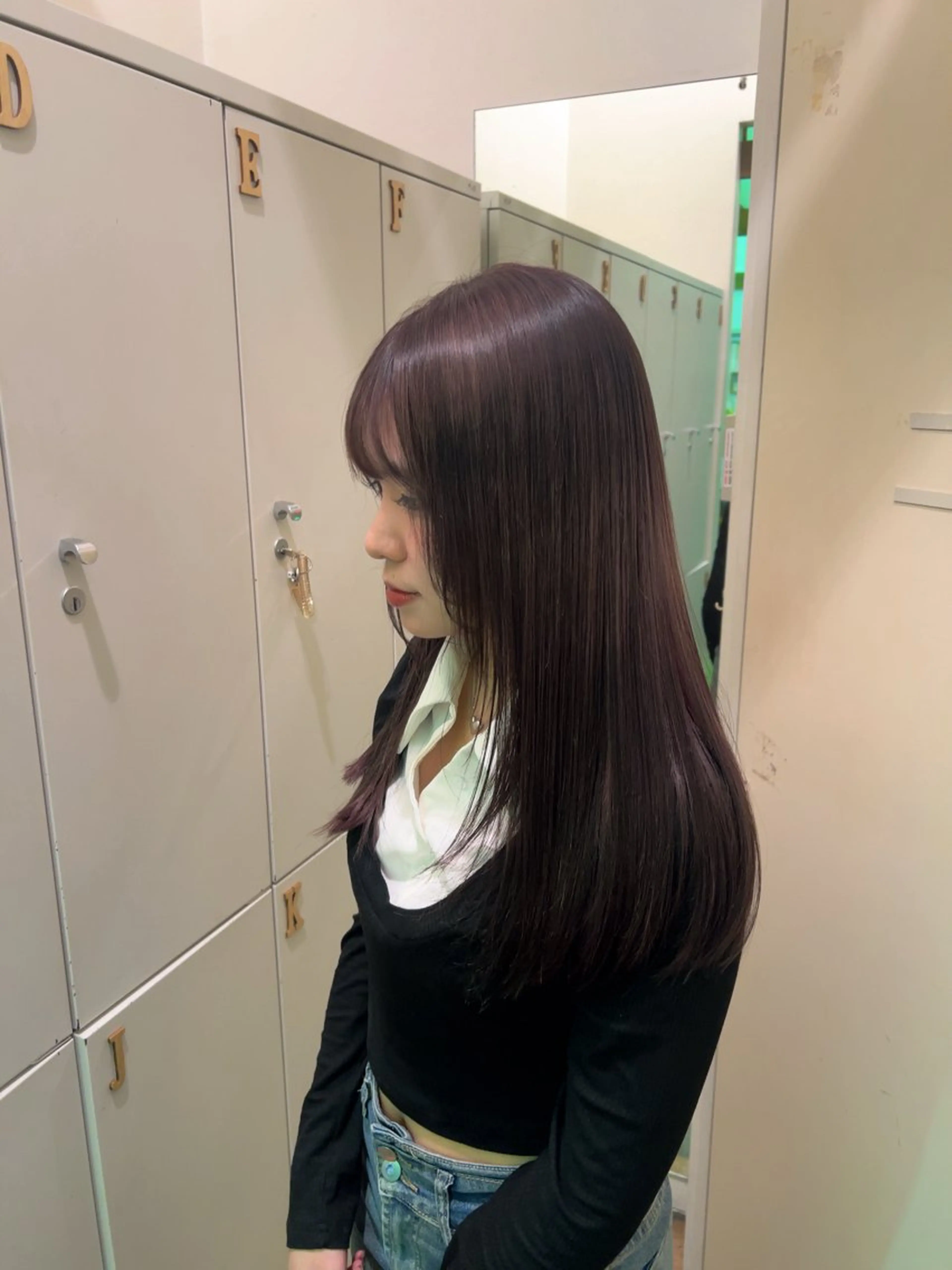 ロング ハイトーンカラー/エ クステ/デザインのヘアスタイル