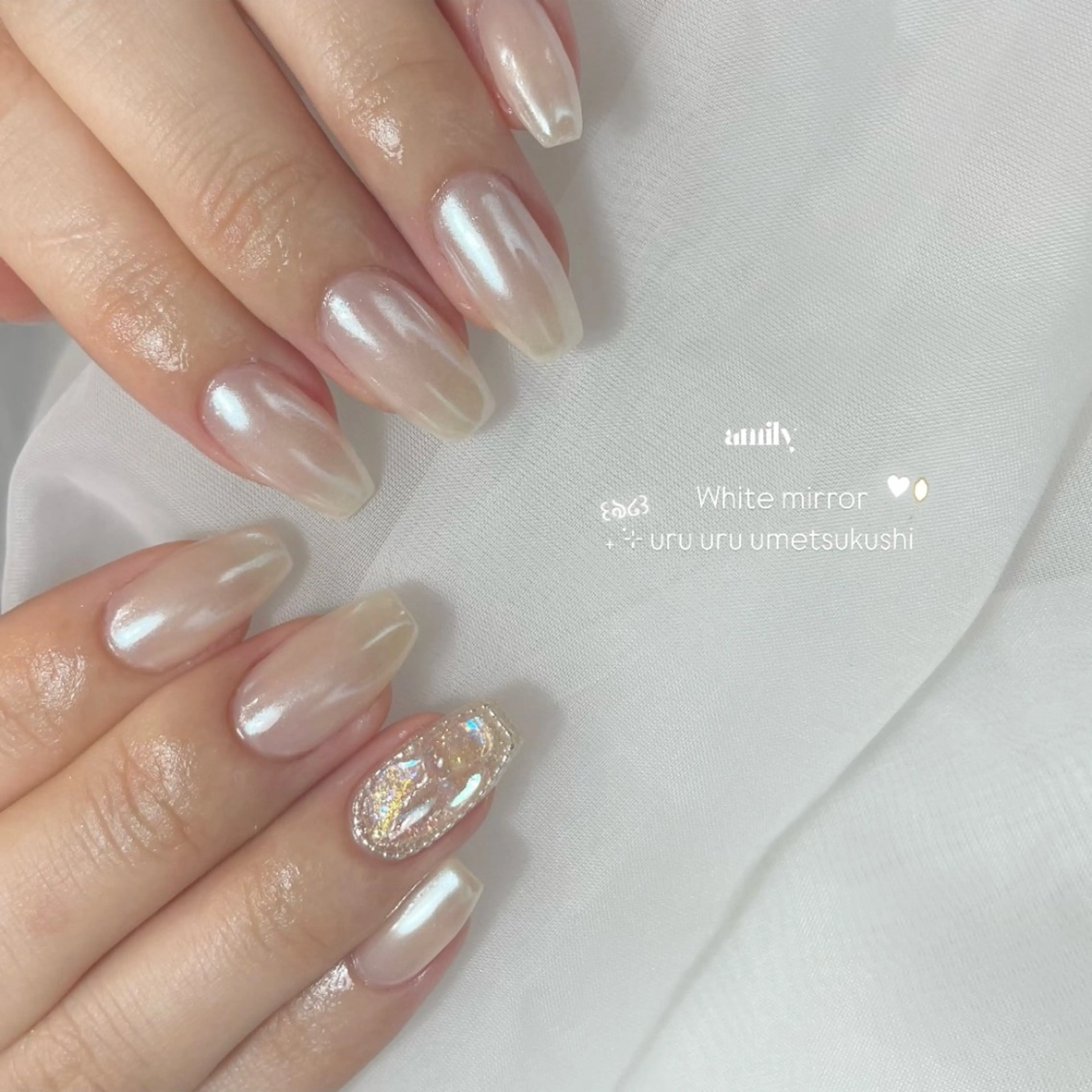 ネイル amily所属・🤍𐙚 ‌˚ YURIKOのネイルデザイン