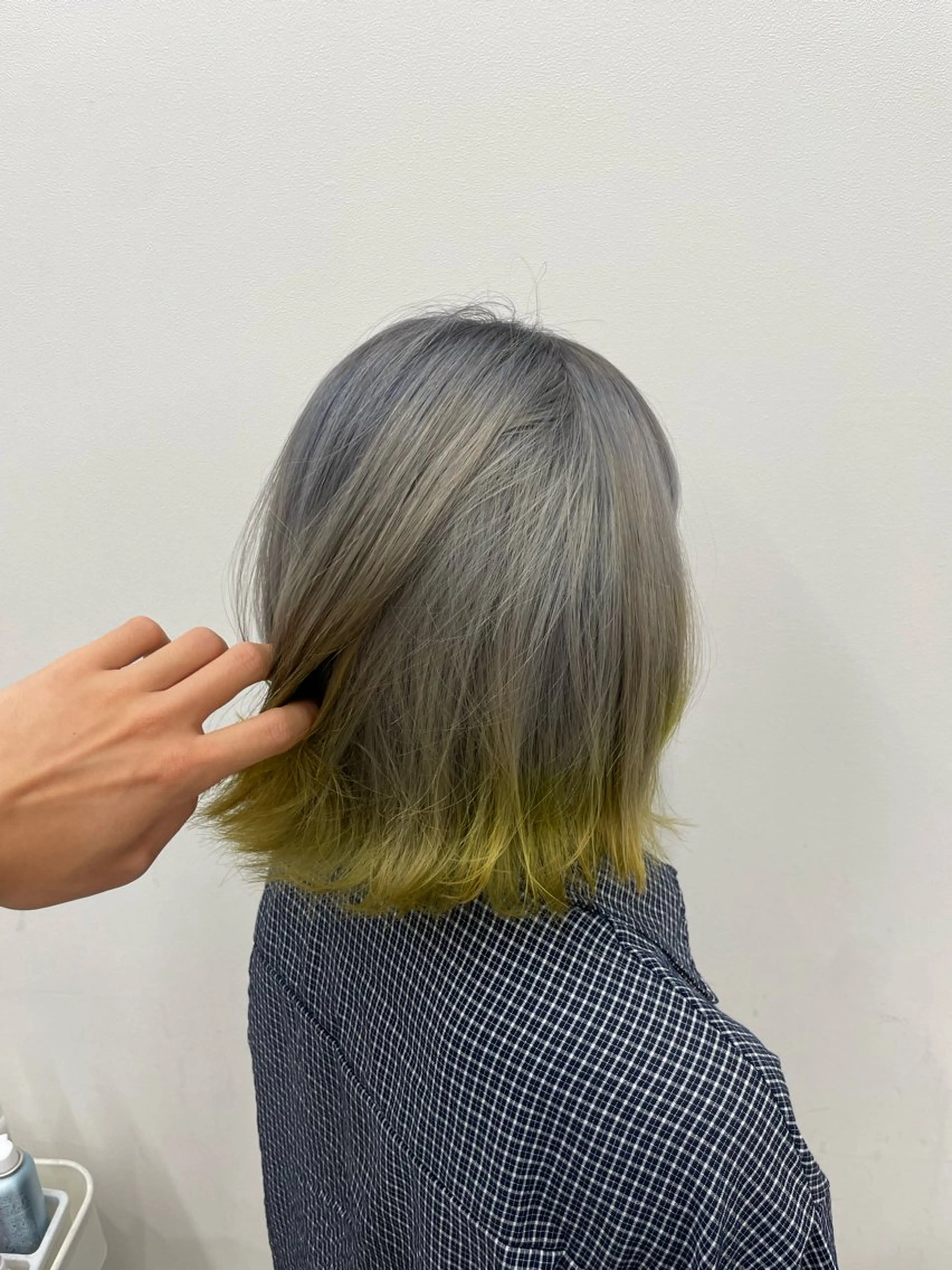 ミディアム カラー カット ヘアカラー トリートメント EARTH菊名店👾 ひらのすぐるのヘアスタイル