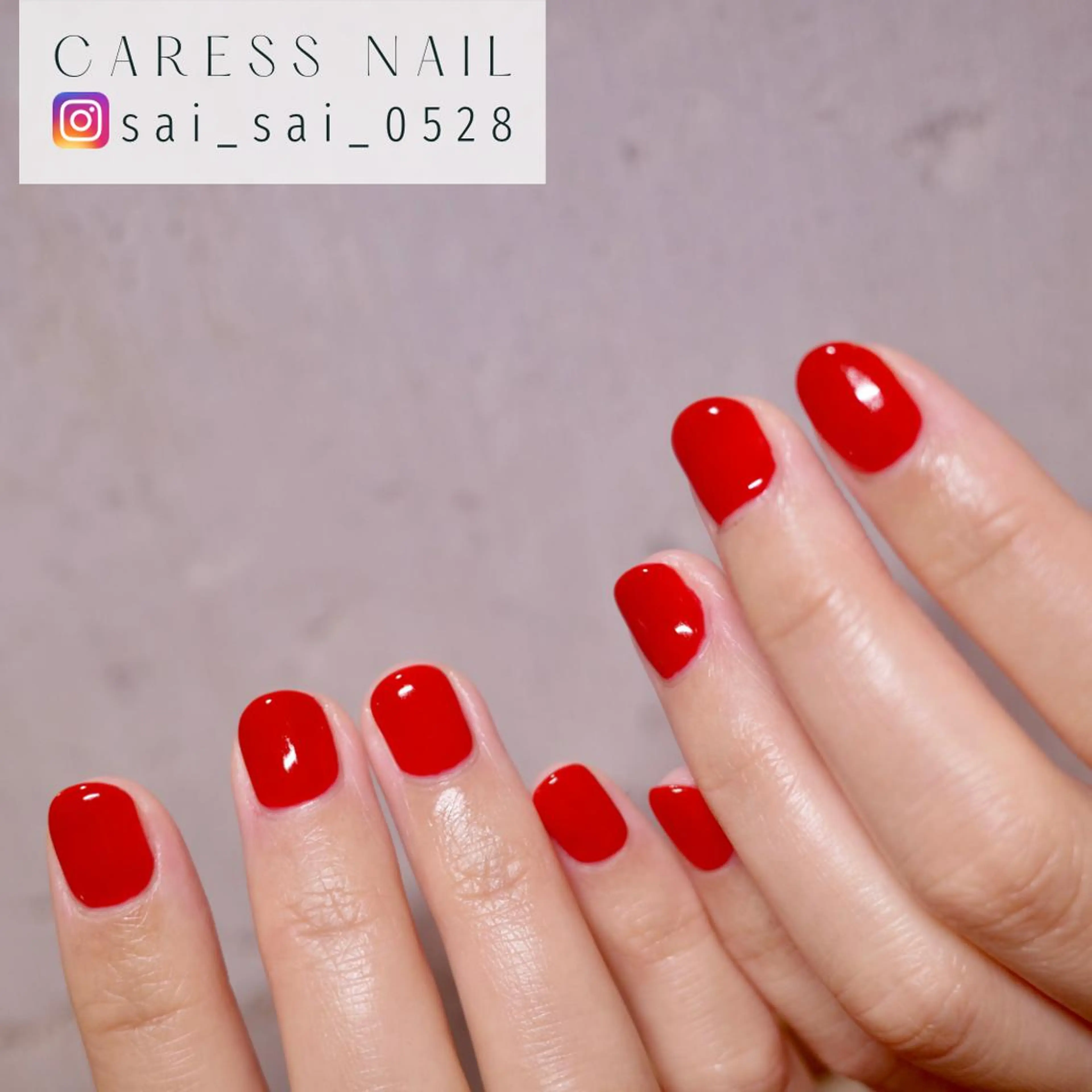 ネイル ハンドネイル caress  nail カレスネイル　代々木上原所属・カレスネイル さいのネイルデザイン