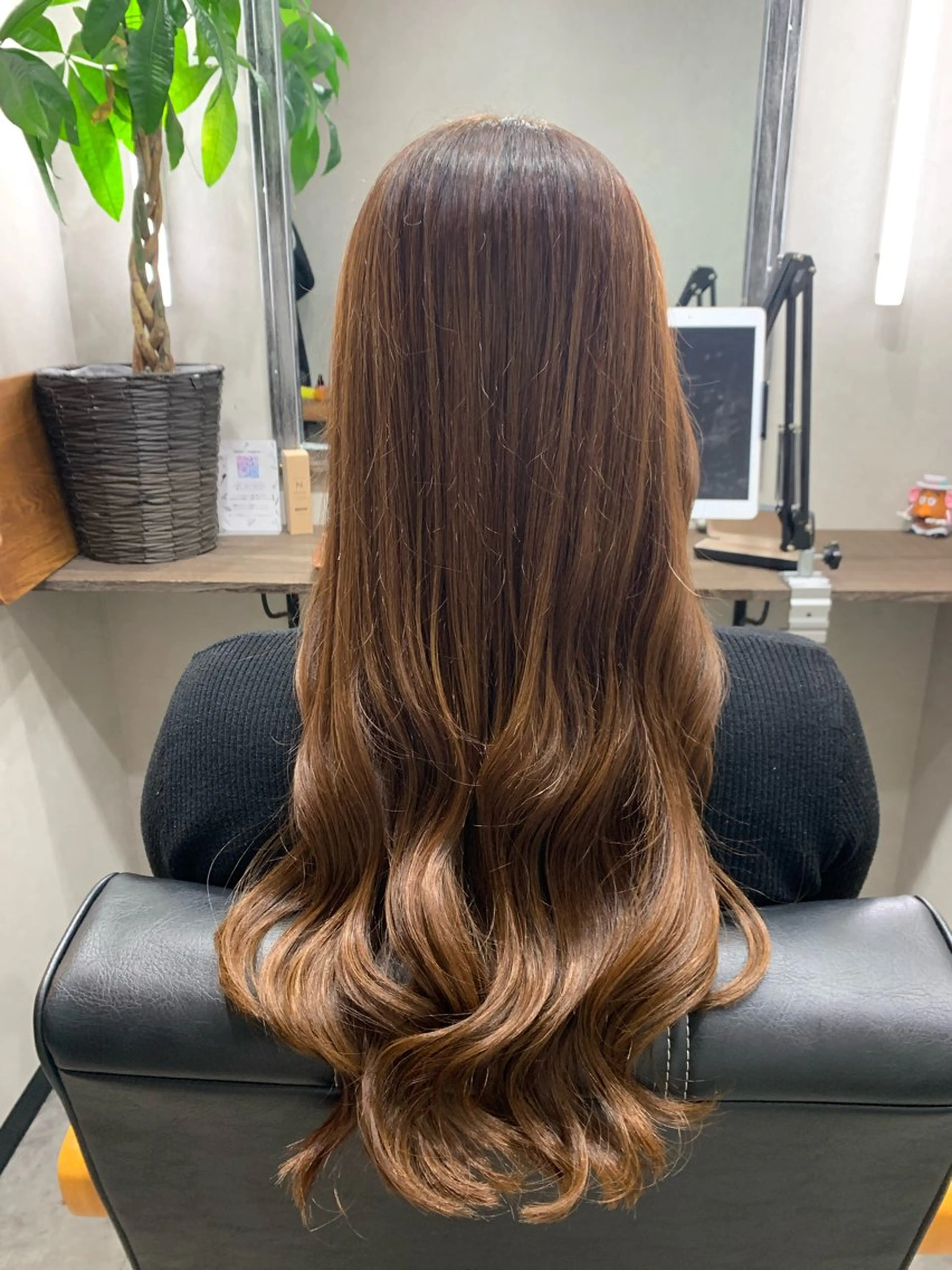 ロング カラー 松木 護裕のヘアスタイル