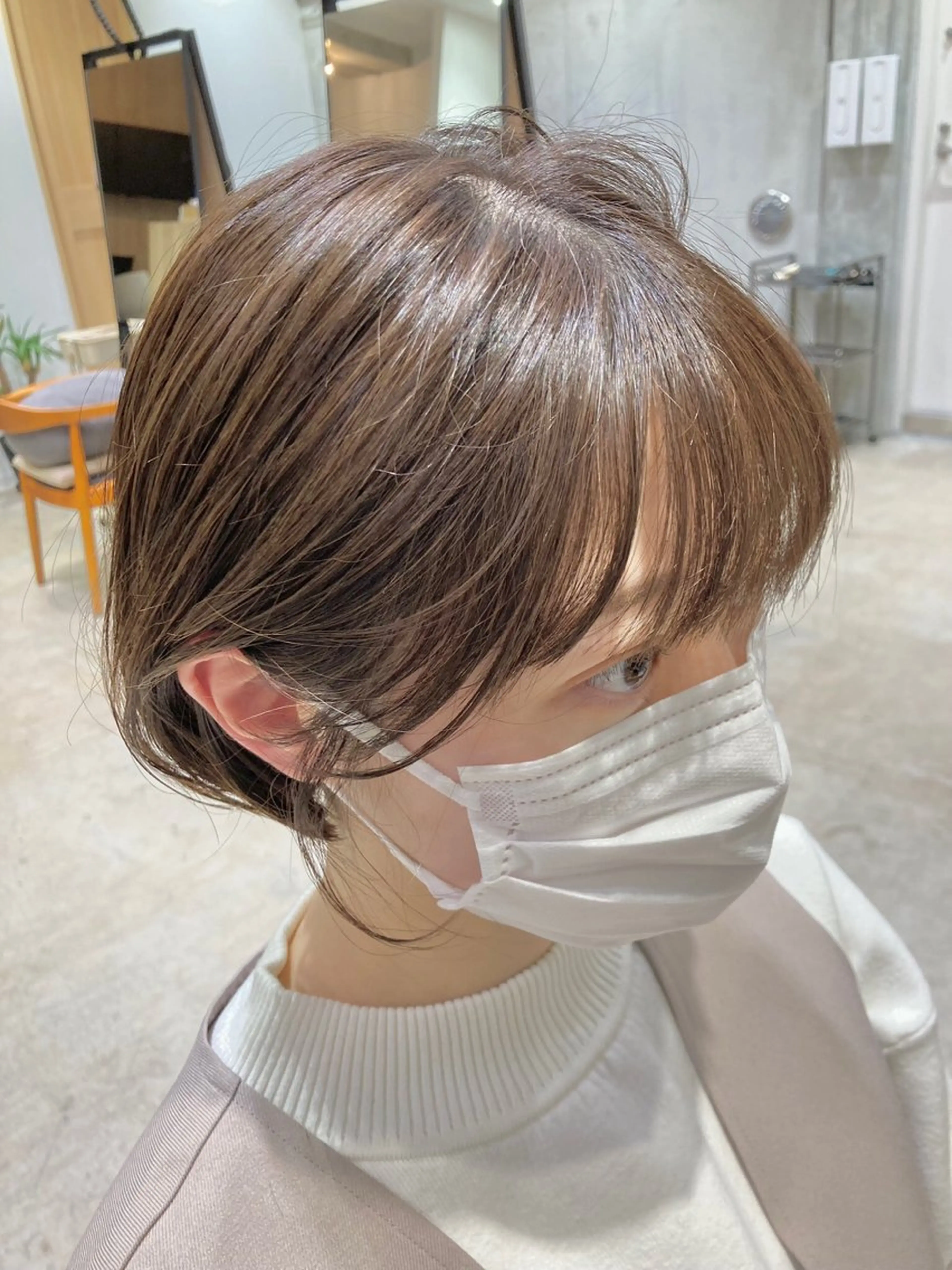 ショート 豊中/メンズ特化 岡田 龍之介のヘアスタイル