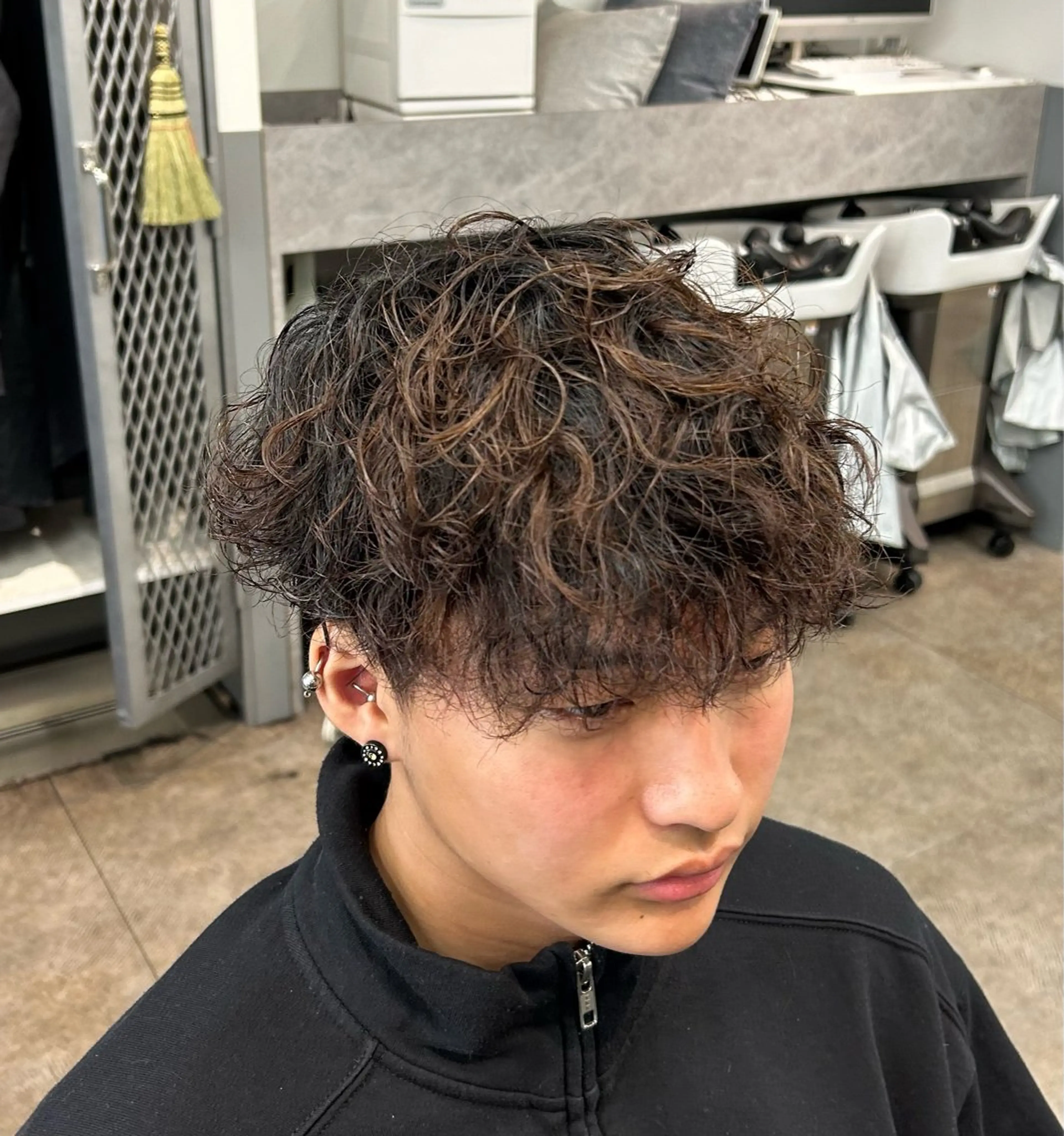 カット➕特殊パーマ🌀➕シャンプーブロー🧴🫧の写真