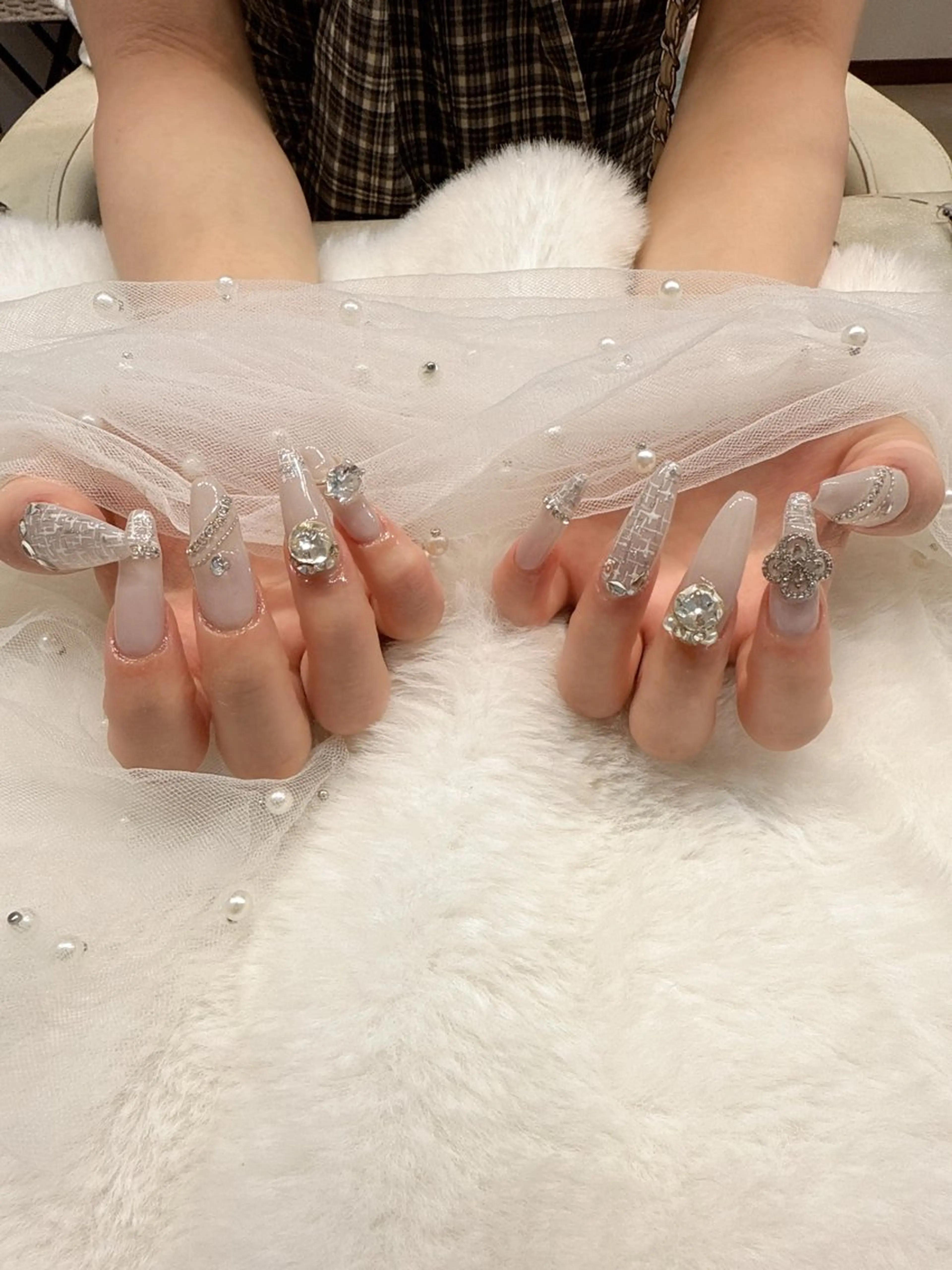 ネイル ハンドネイル 長さだし専門店 ROKANAILのネイルデザイン