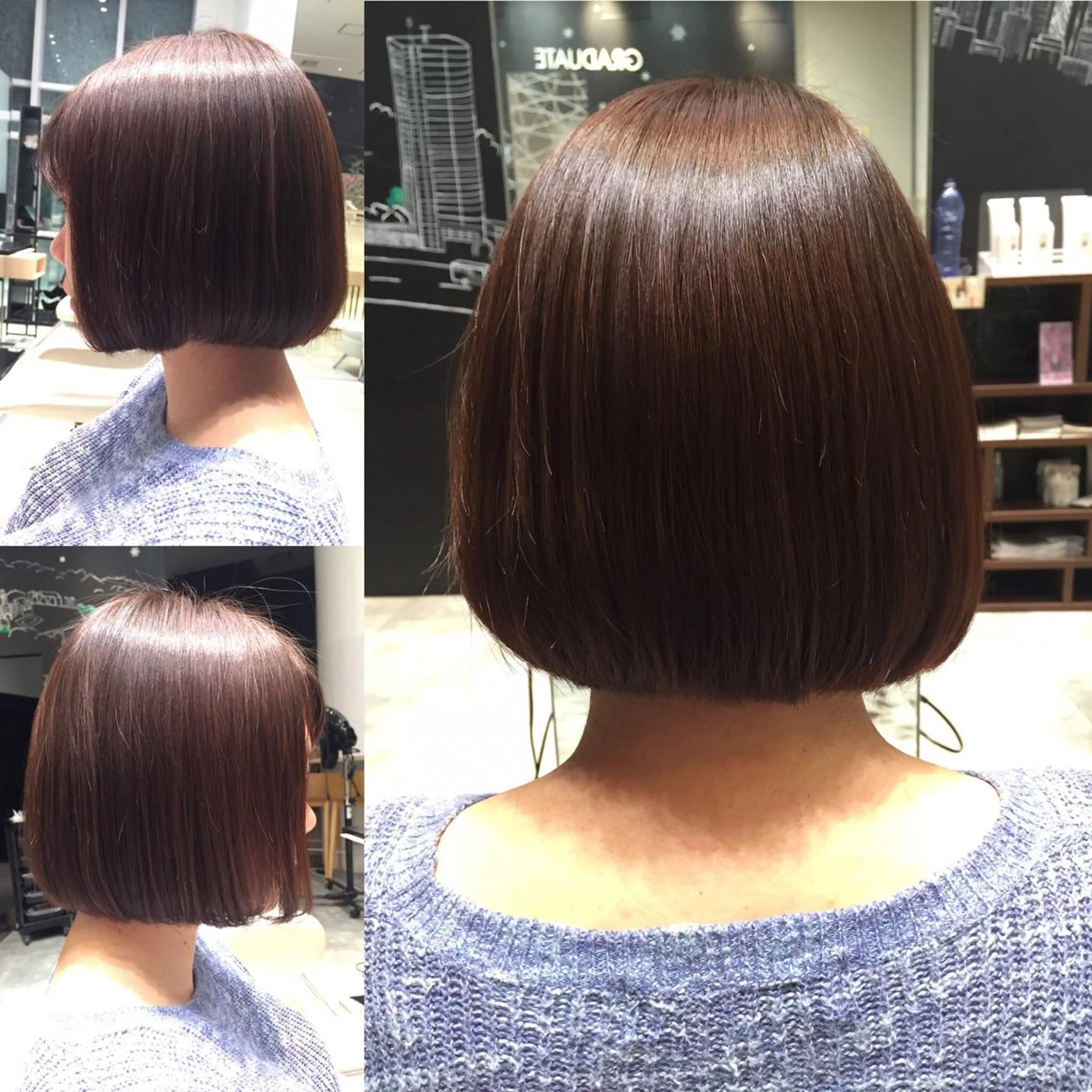 ショート ミディアム カラー ボブ Re:ta KANZOのヘアスタイル