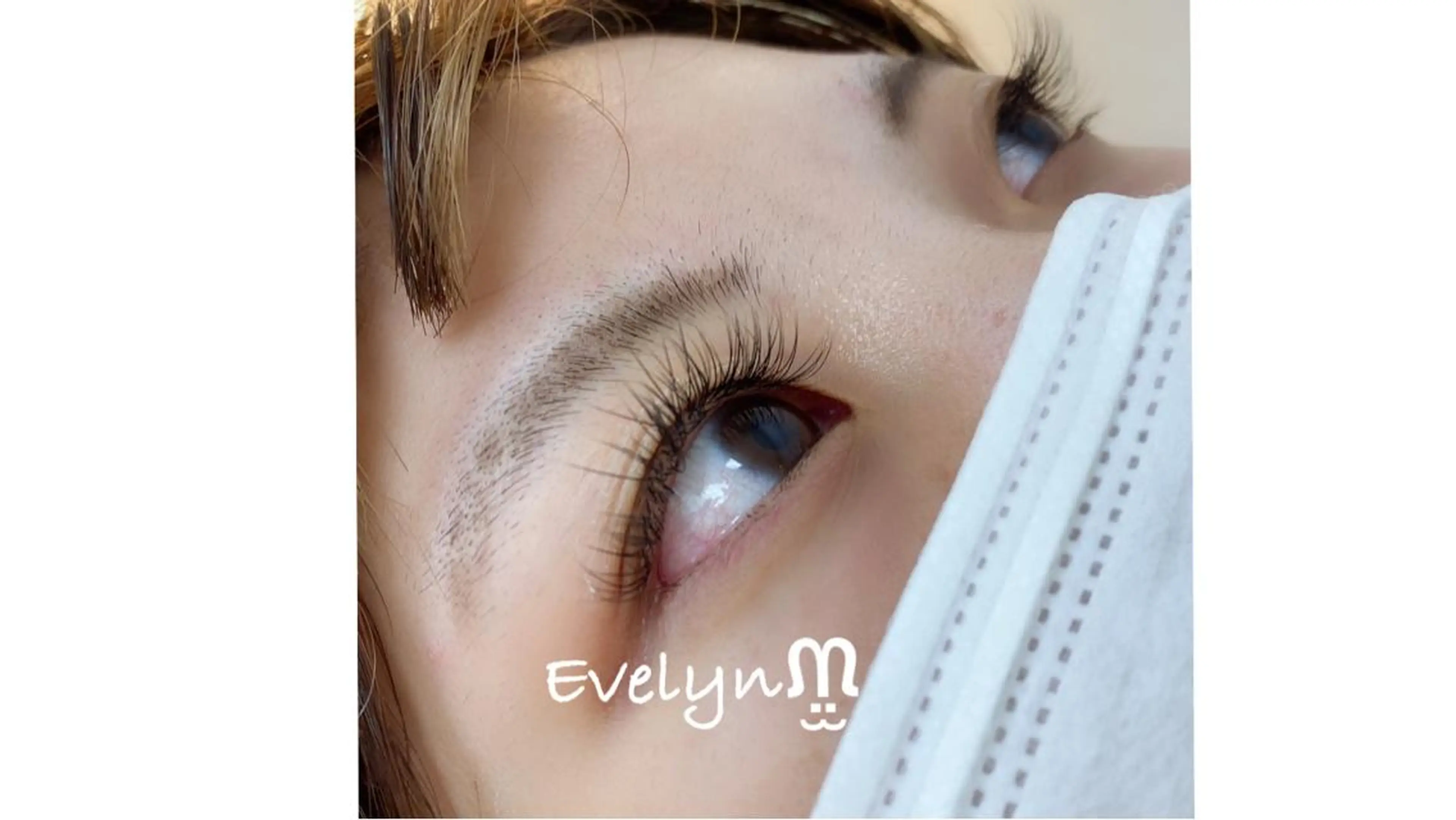 マツエク・マツパ 付け放題 フラットラッシュ ミンク く みのマツエク・マツパデザイン