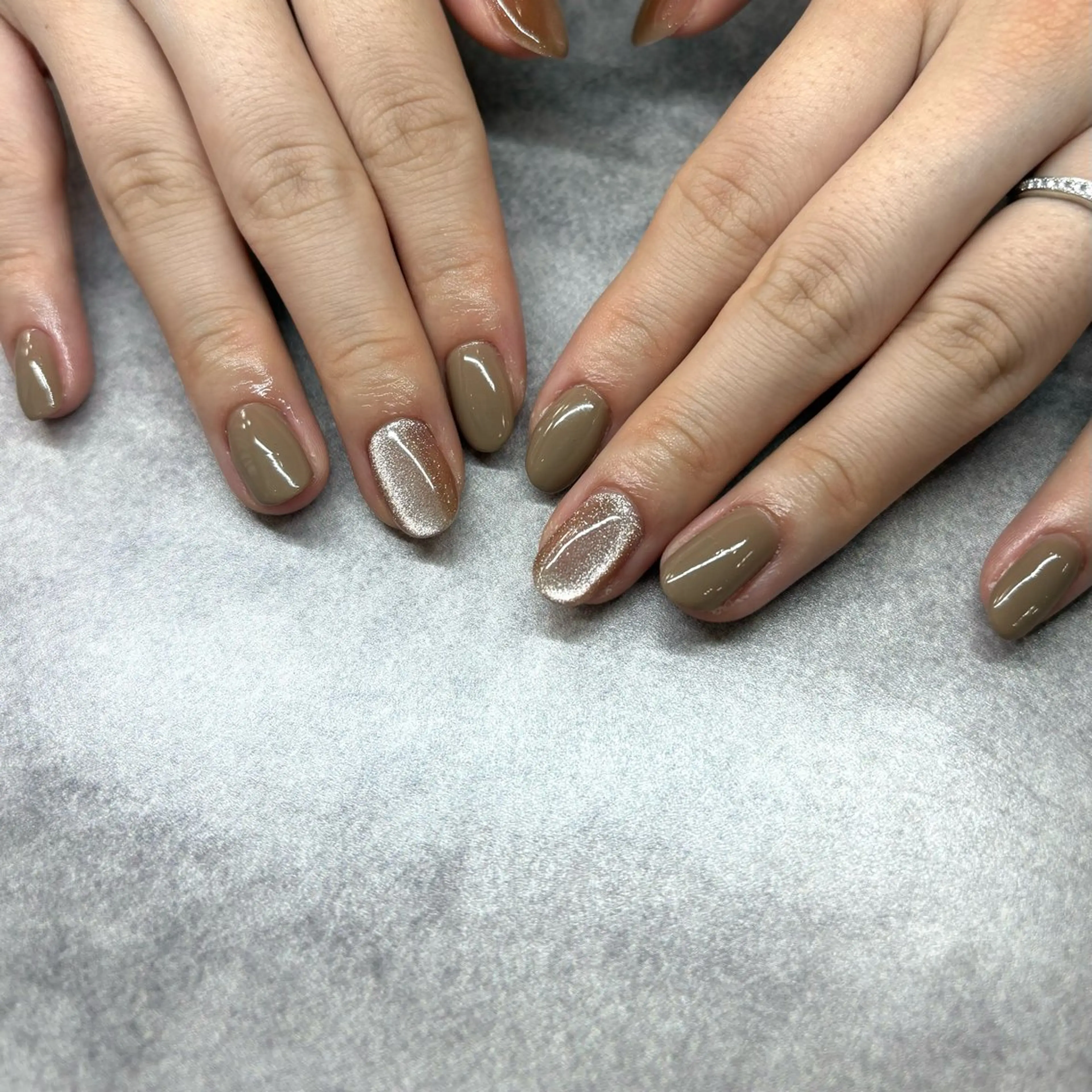 ネイル ワンカラーネイル makana nail所属・makananail anjyuのネイルデザイン