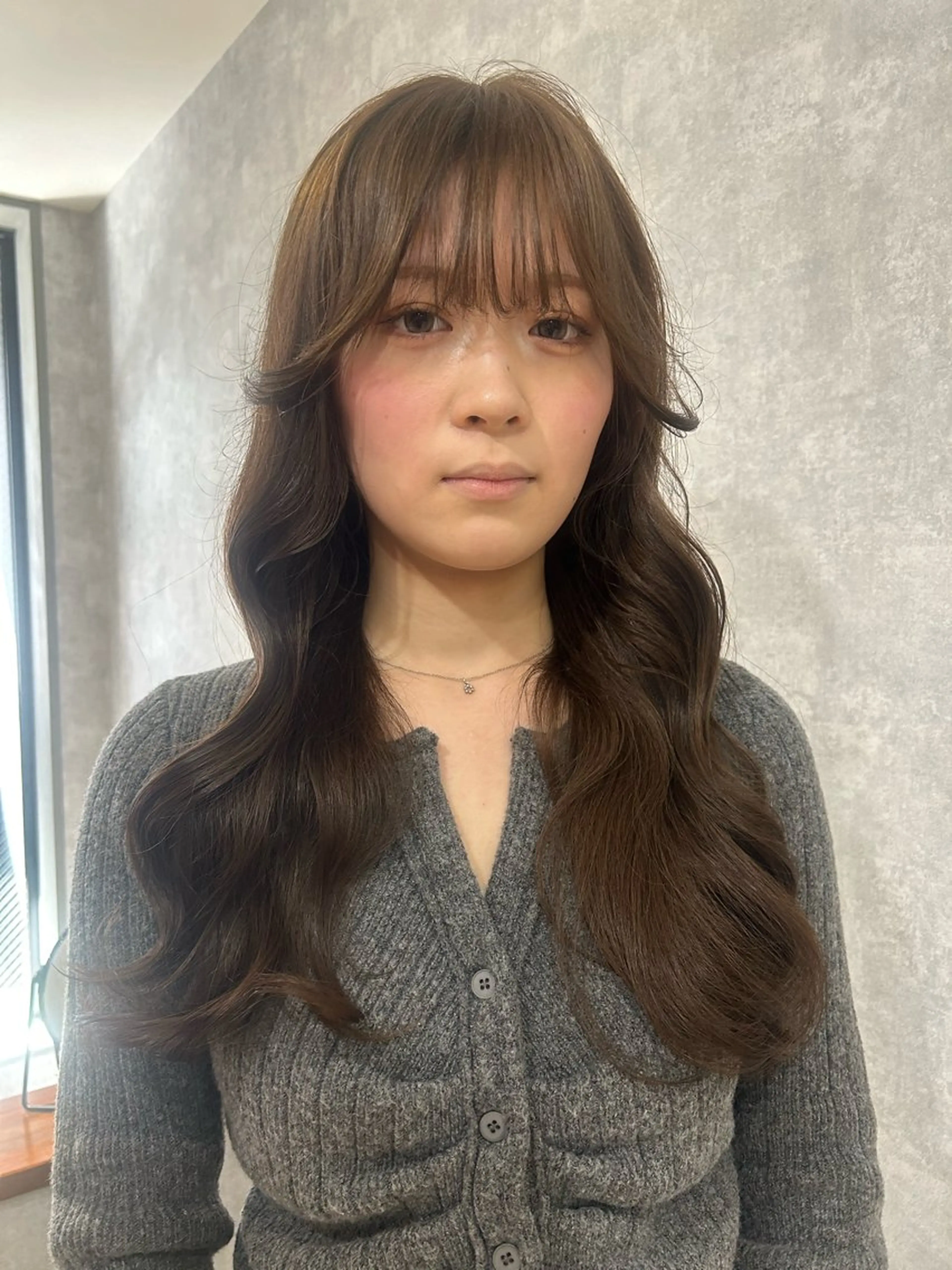 ロング 最新ケアカラー 髪質改善YUTOのヘアスタイル