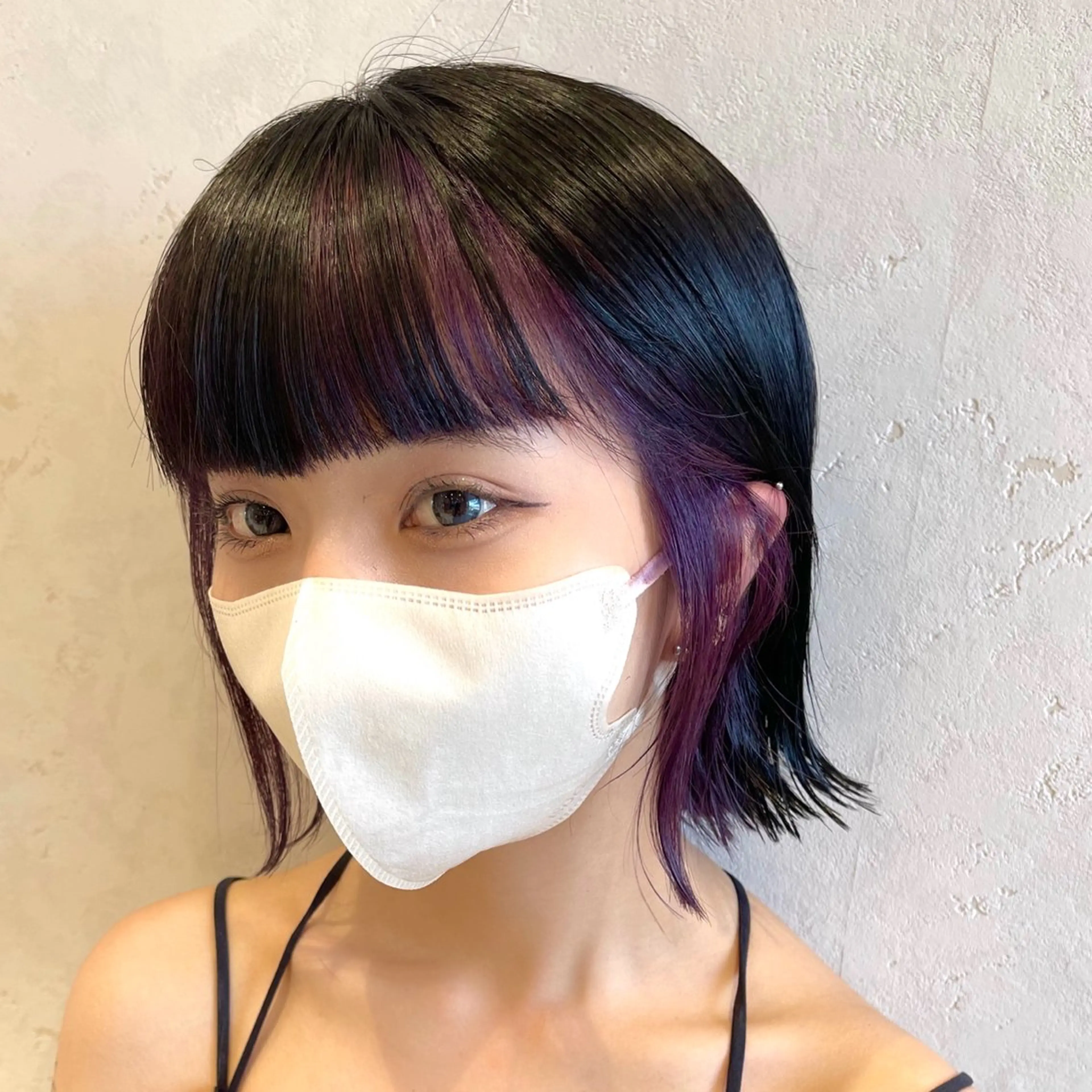 ミディアム ボブ／ストレート🎀 harukaのヘアスタイル