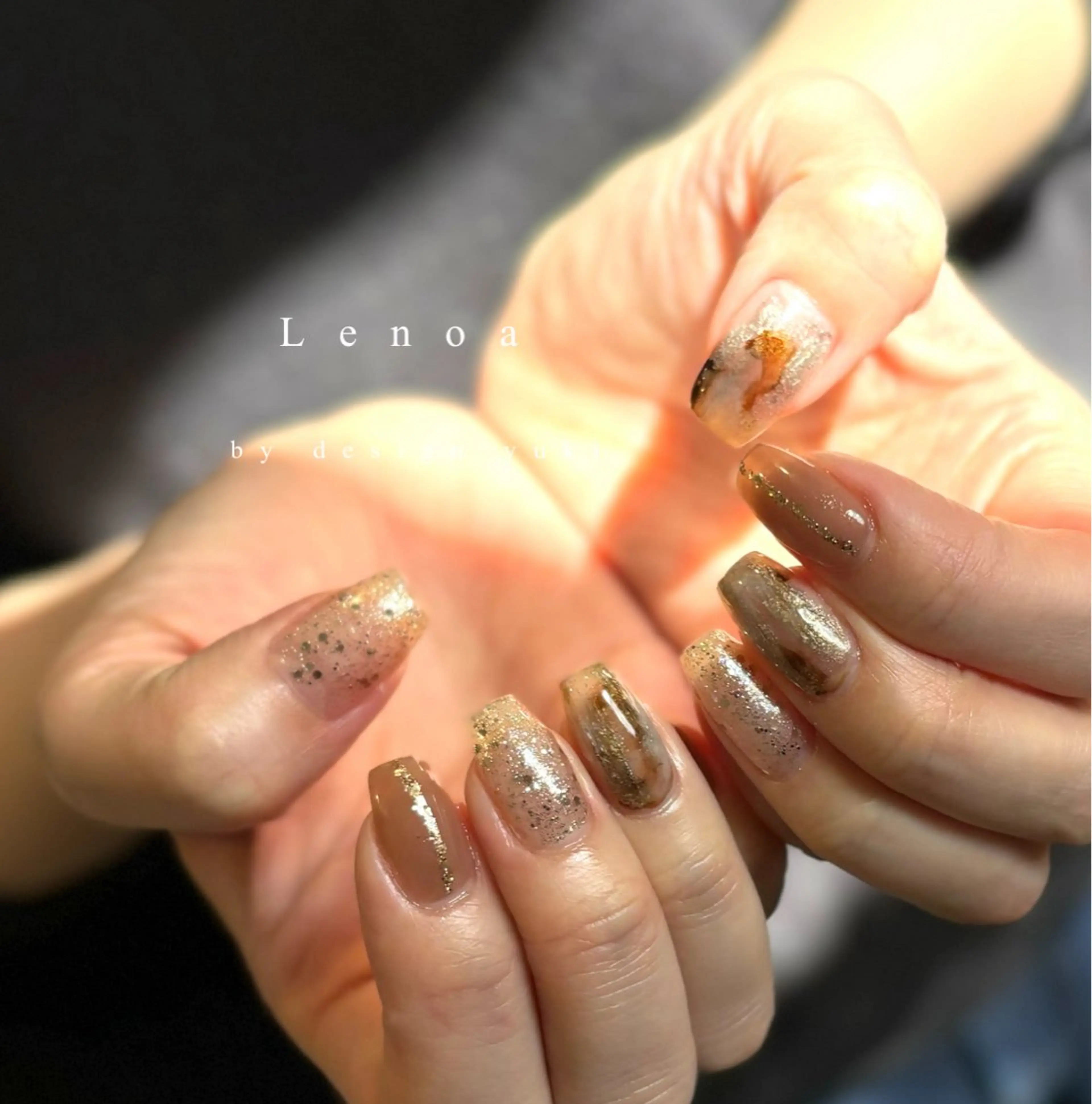 ネイル ハンドネイル Lenoa Yukiのネイルデザイン