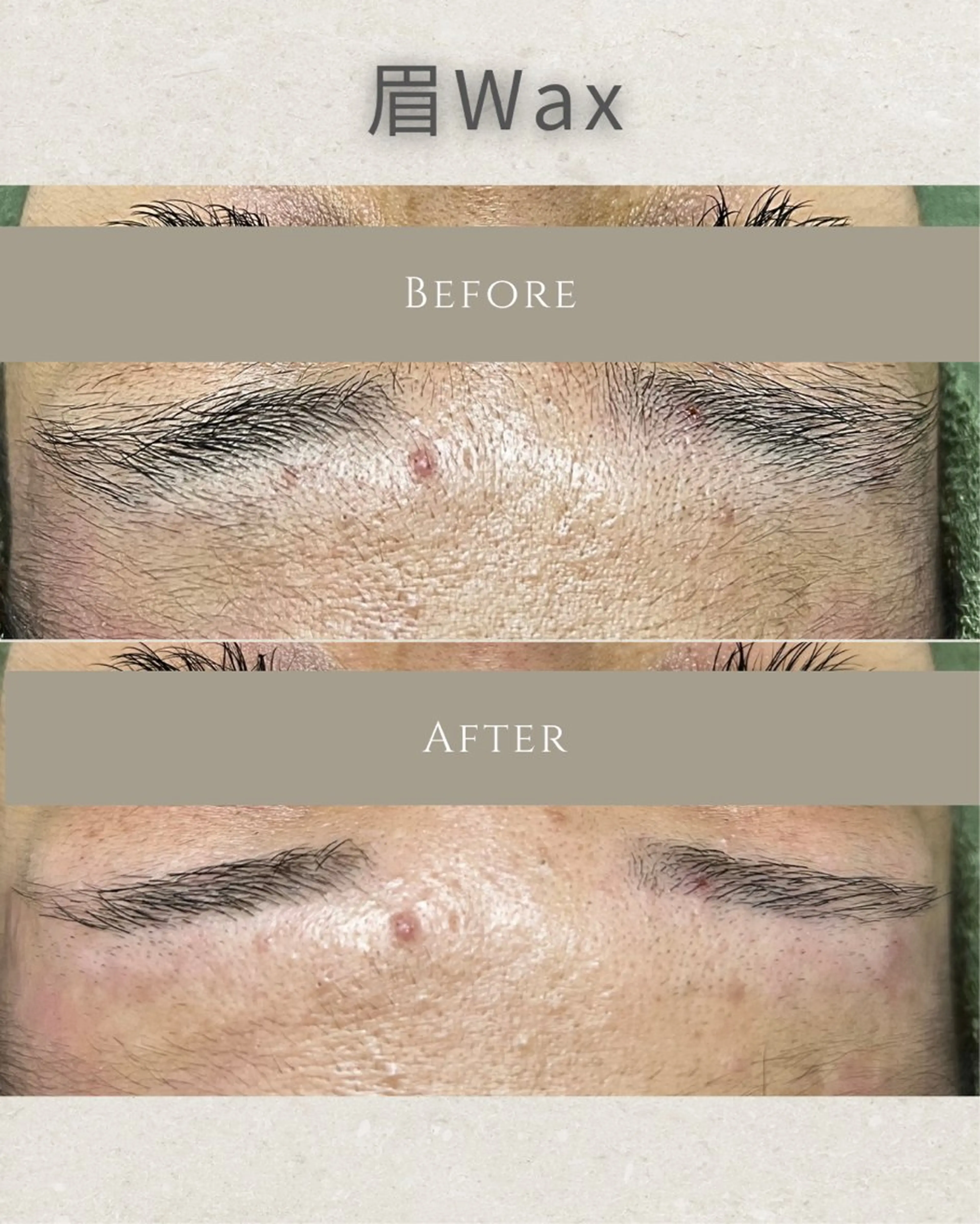 アイブロウ 眉毛ワックス脱毛 ワックス脱毛 その他(アイブロウ) シミ毛穴|眉Wax THE  flowのエステ・リラクイメージ