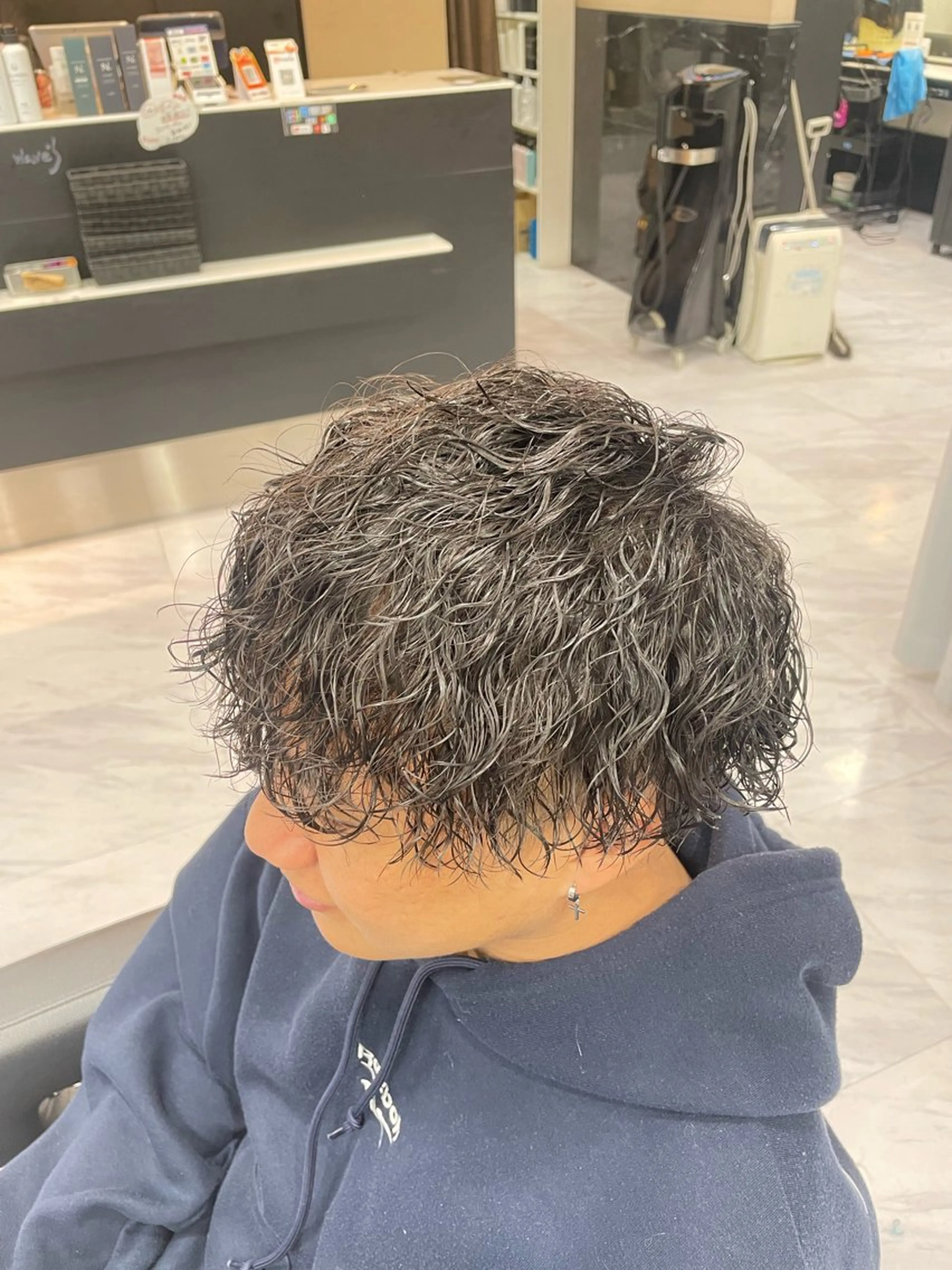 パーマ メンズ カット パーマ トリートメント 🍒KUMAGAI 🍒のヘアスタイル