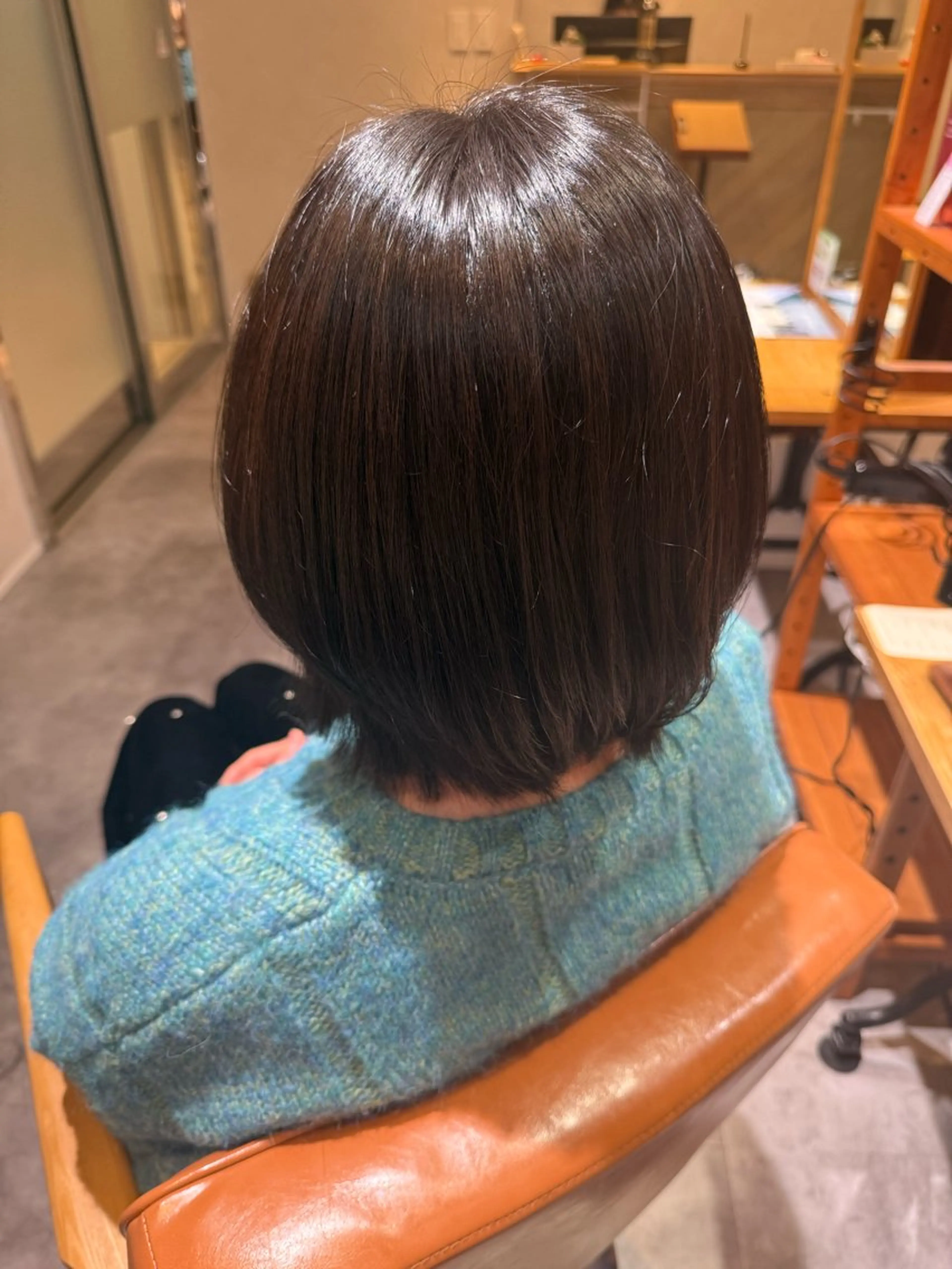 ミディアム ボブレイヤー ボブ レイヤーカット 🩵近藤 莉子🩵のヘアスタイル