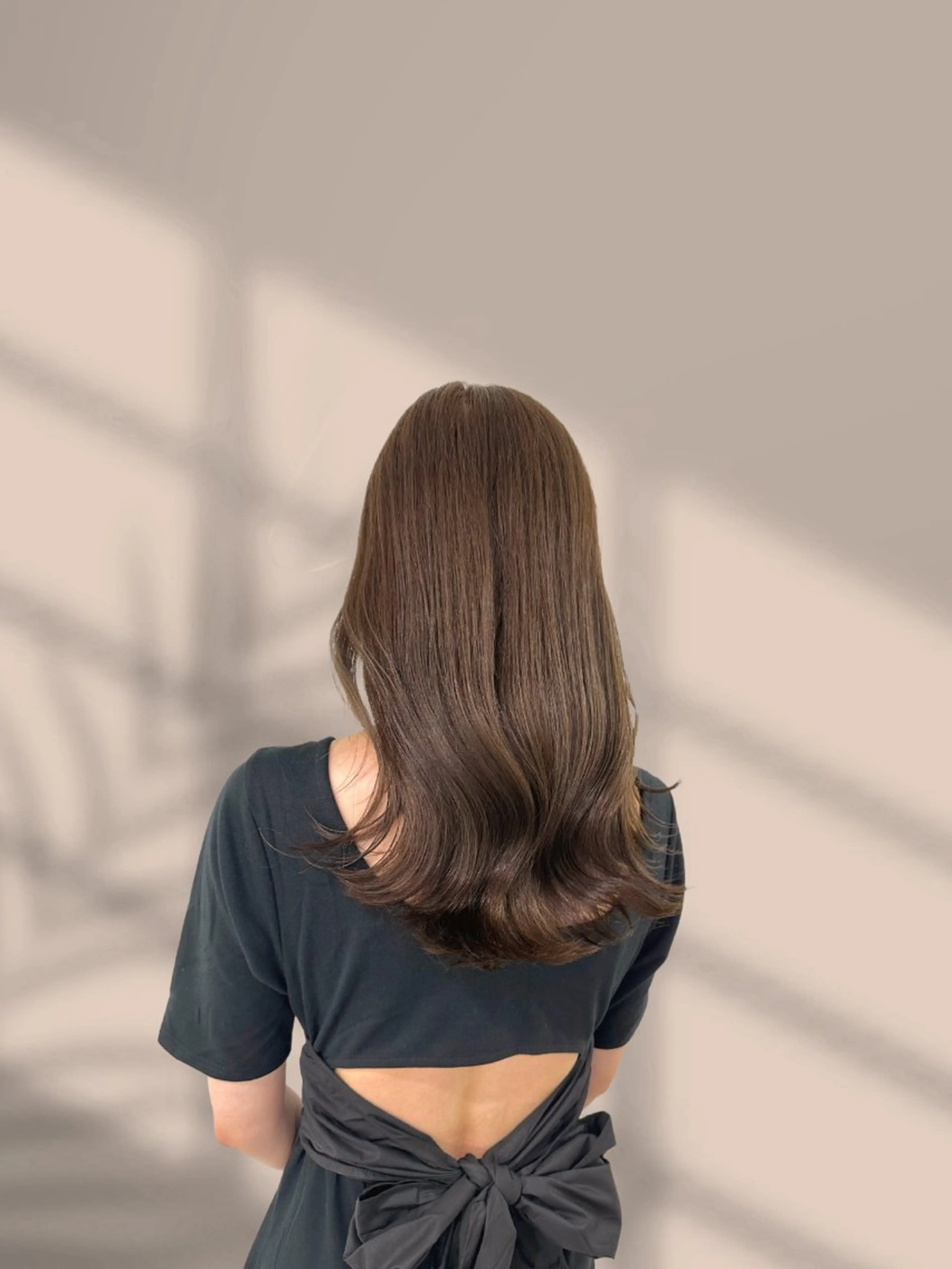 ロング カラー ヘアカラー くすみミルクティー/ ブラウン🪡TOWAのヘアスタイル