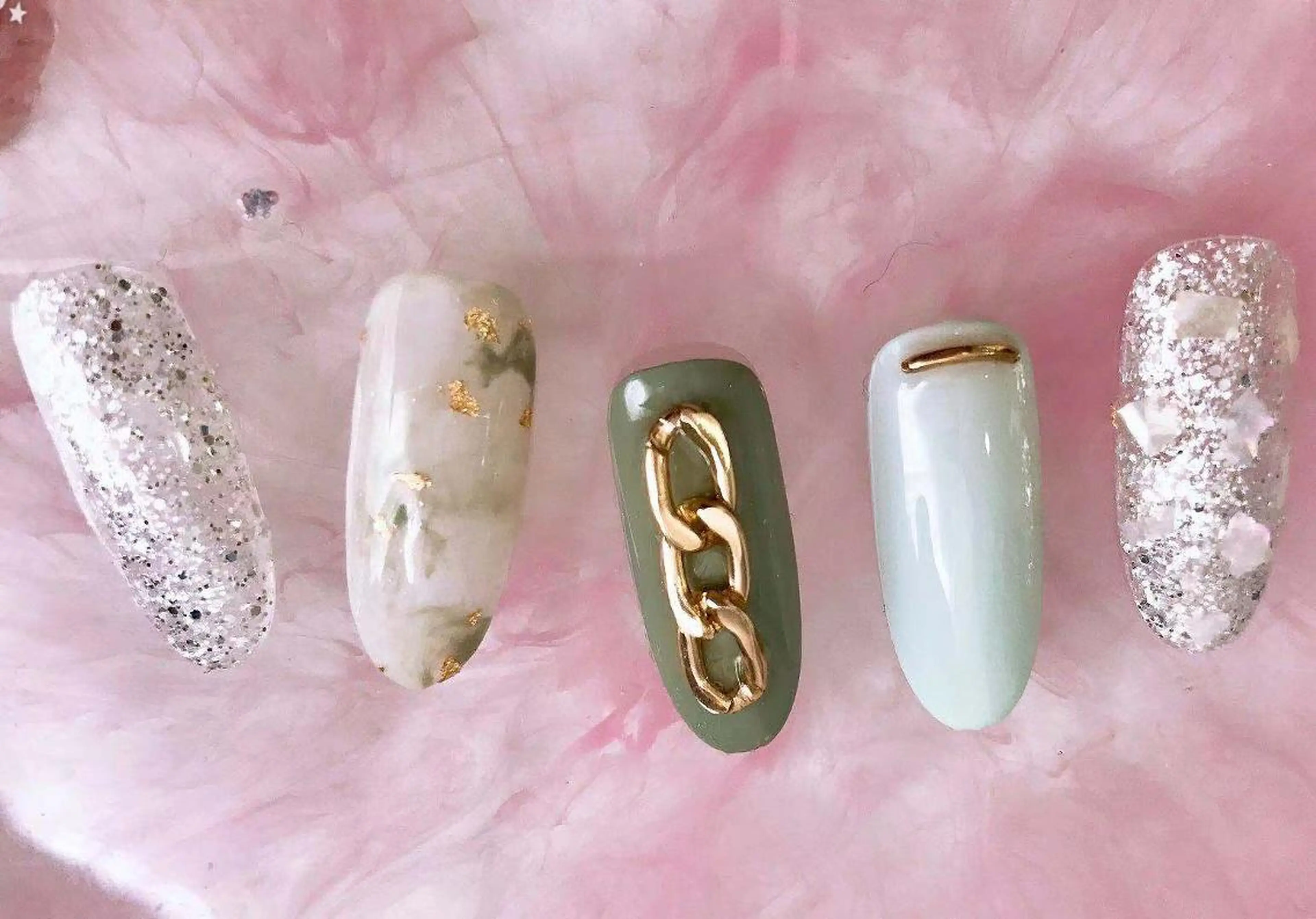 ネイル AB マツエクネイルサロンのネイルデザイン