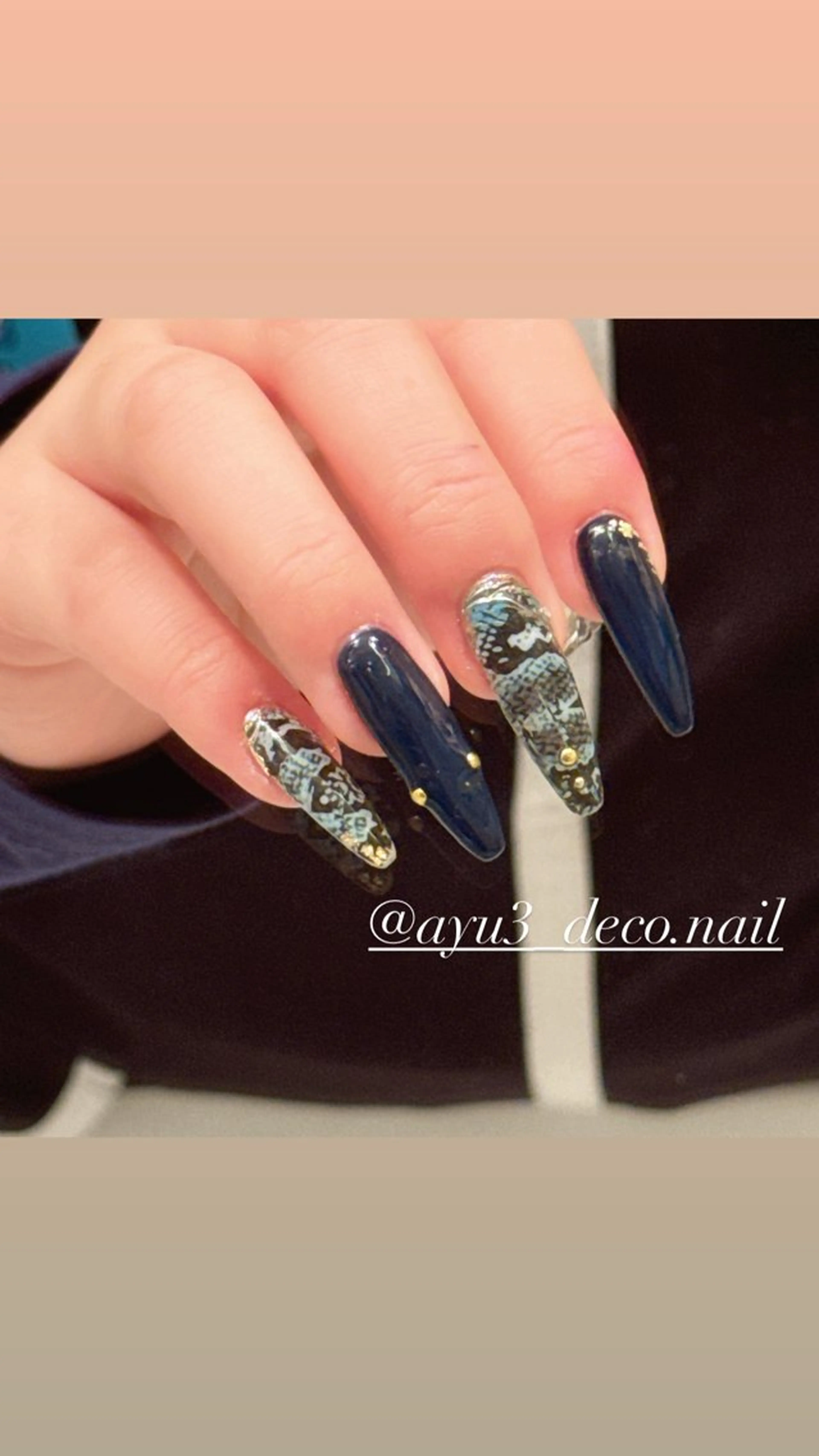 ネイル 大橋 歩美のネイルデザイン