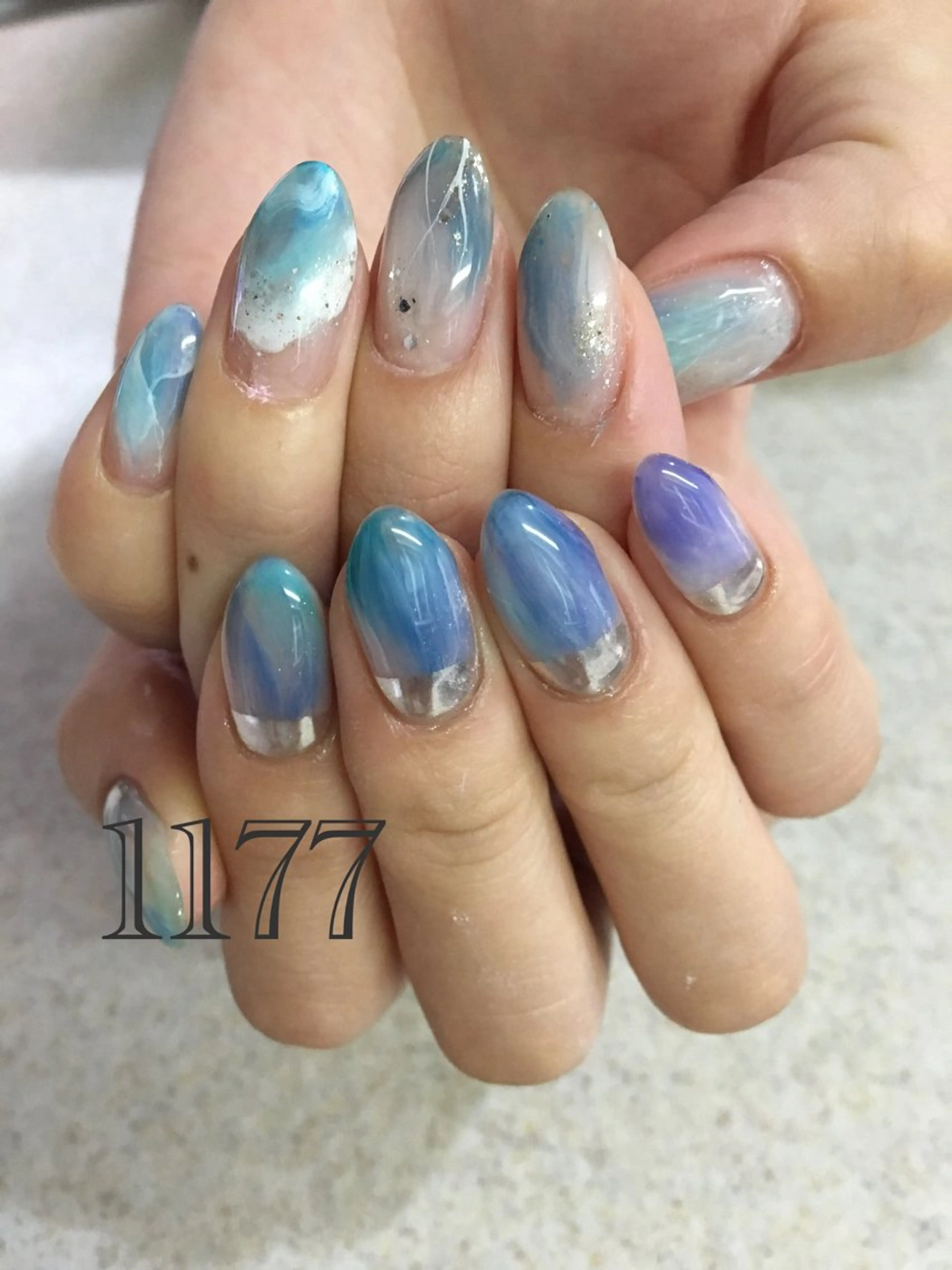 ネイル ハンドネイル nailsalon 1177のネイルデザイン