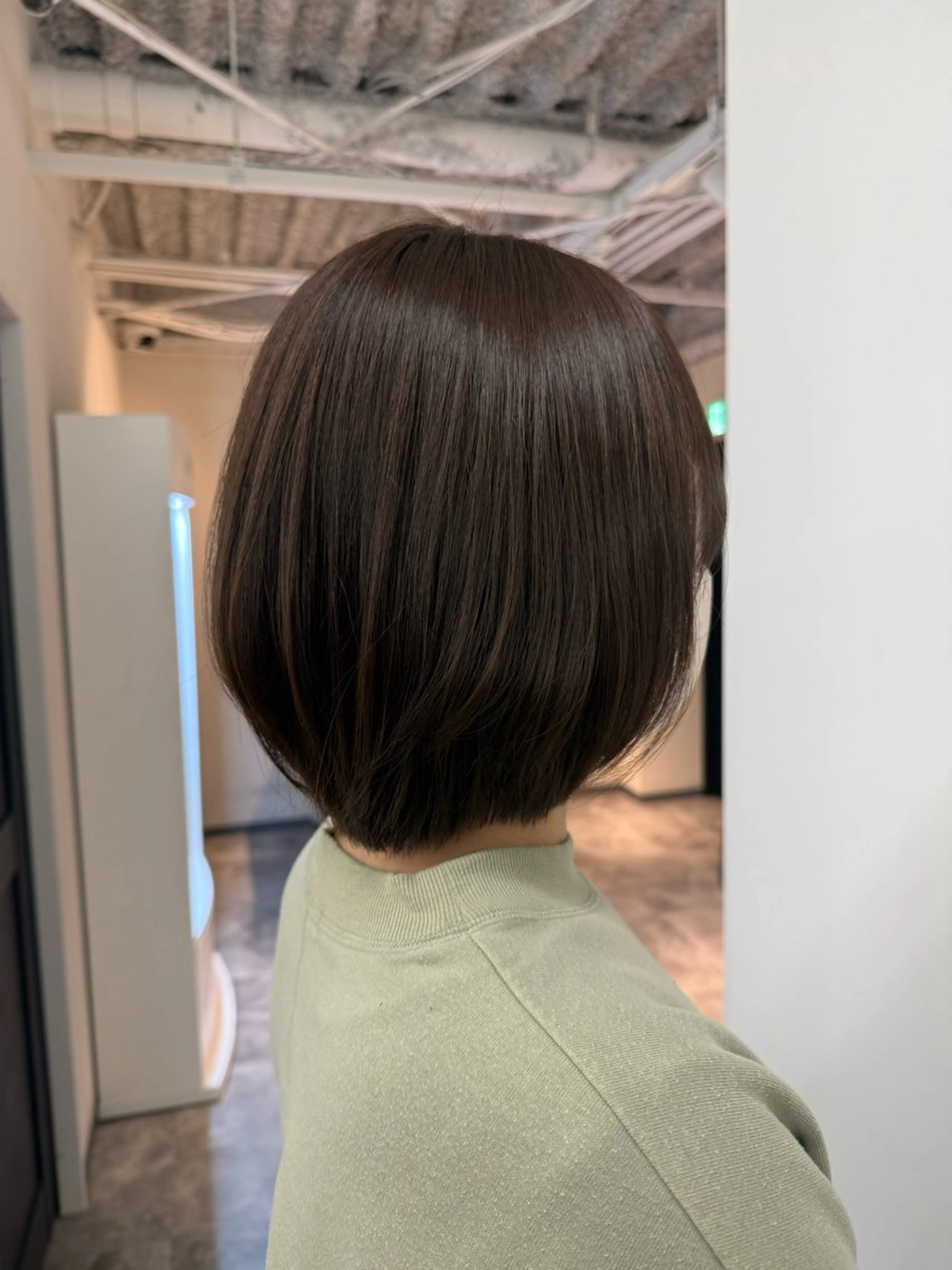 カット&透明感カラーの写真