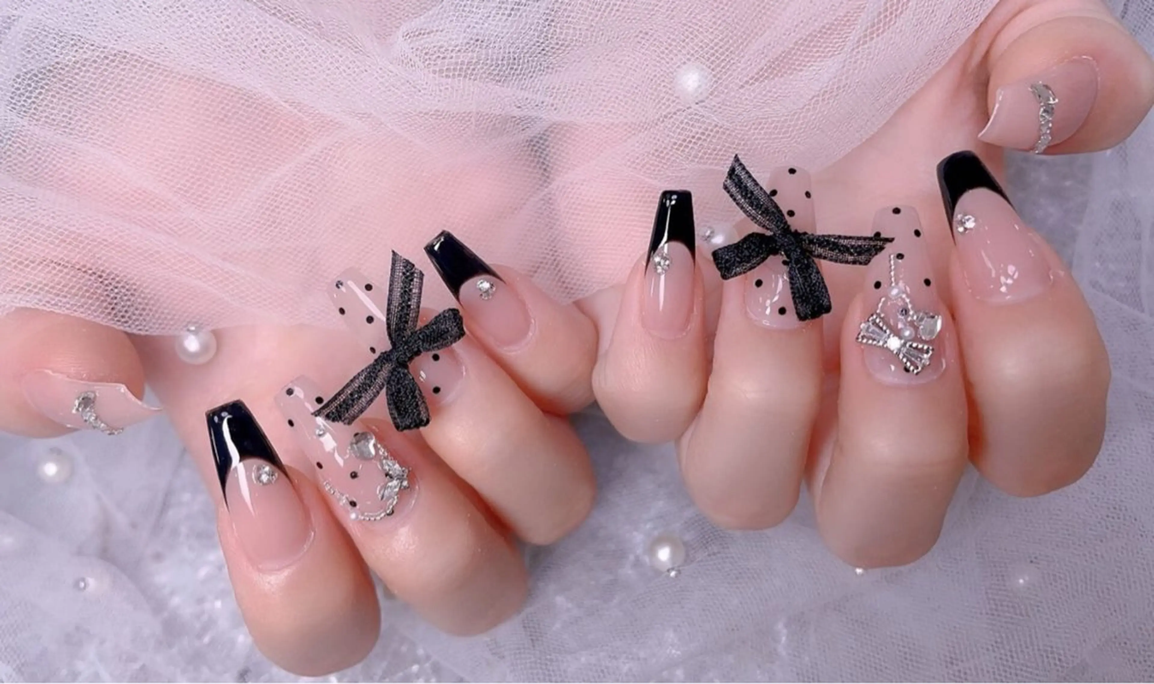 ネイル ハンドネイル ETERNA Nail 銀座店【パラジェル/フィルイン/チップ長さだし/マグネット/ニュアンス】所属・ア カリのネイルデザイン