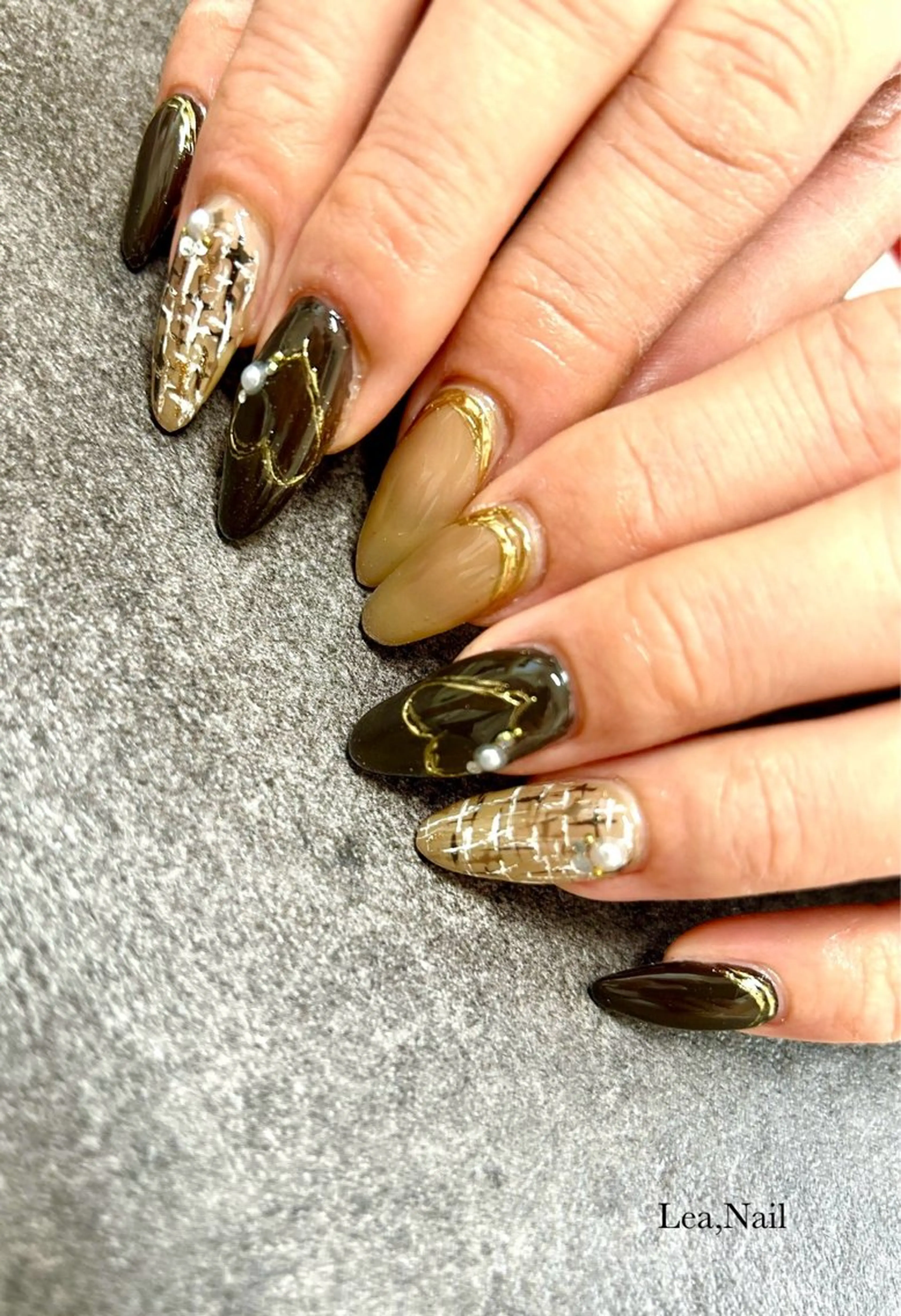 ネイル ハンドネイル Lea,Nail所属・松橋 愛のネイルデザイン