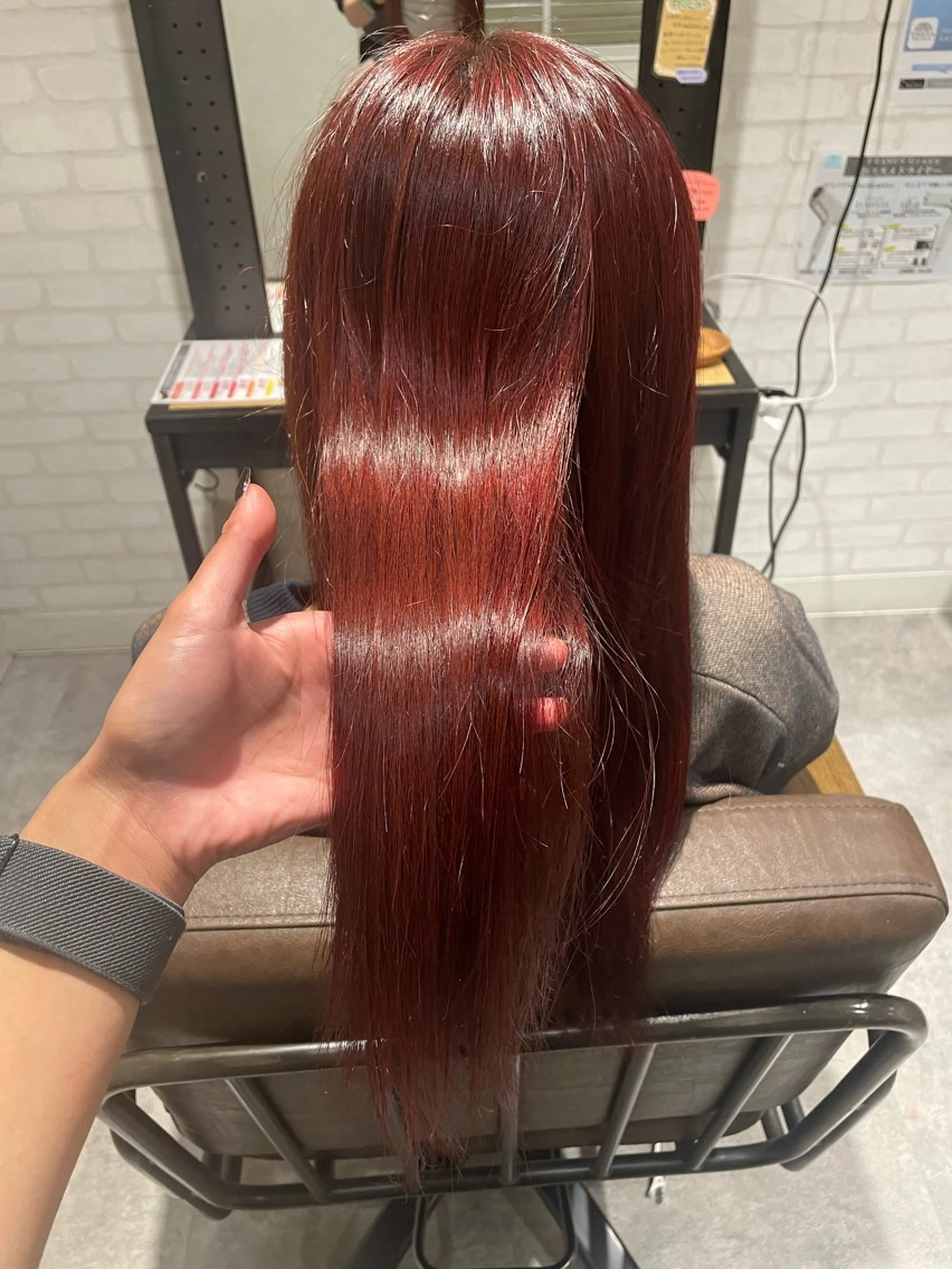 カラー Misaki/坂戸/ 艶カラーのヘアスタイル