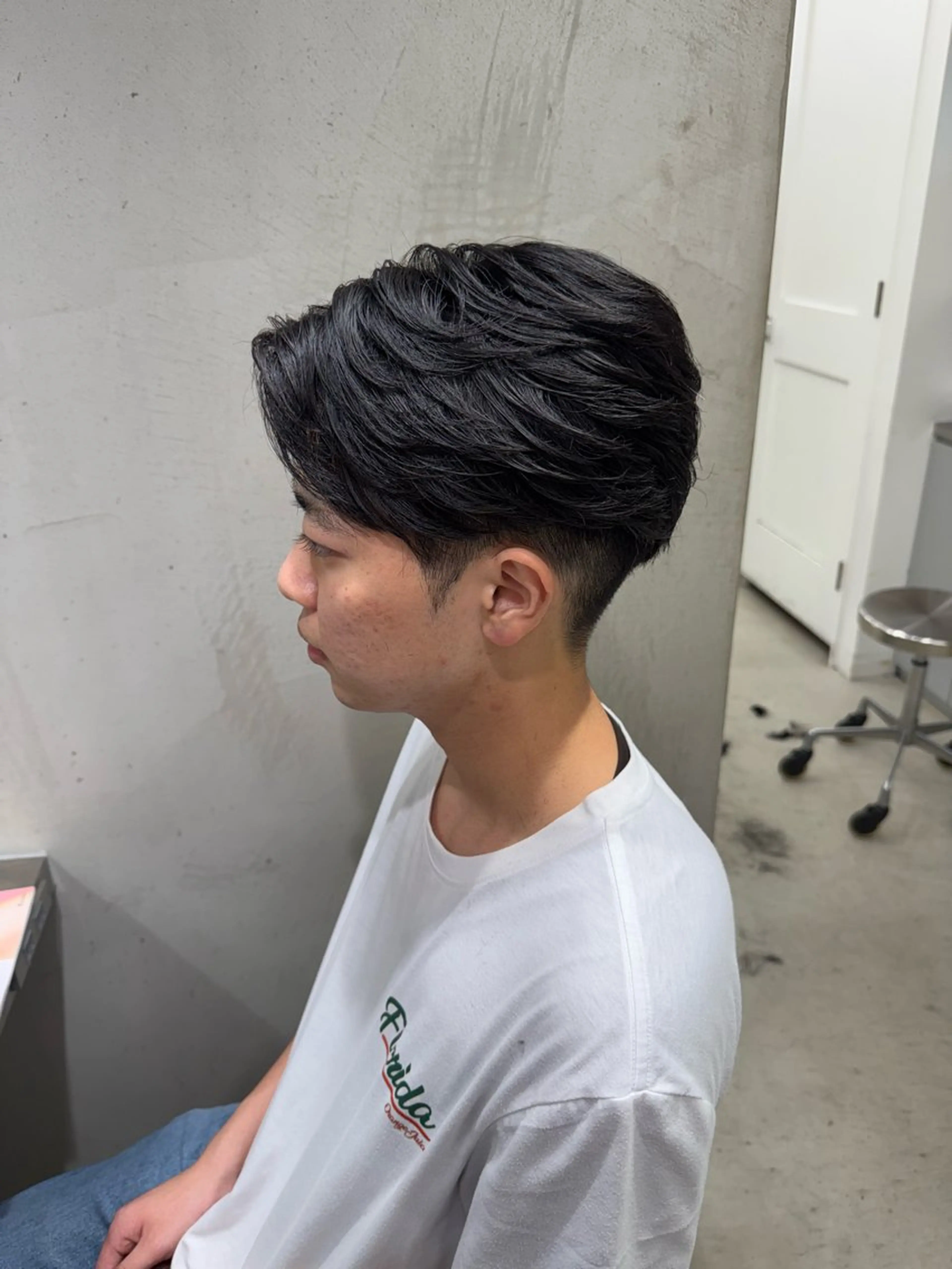 パーマ メンズ カット 深谷 侑亮のヘアスタイル
