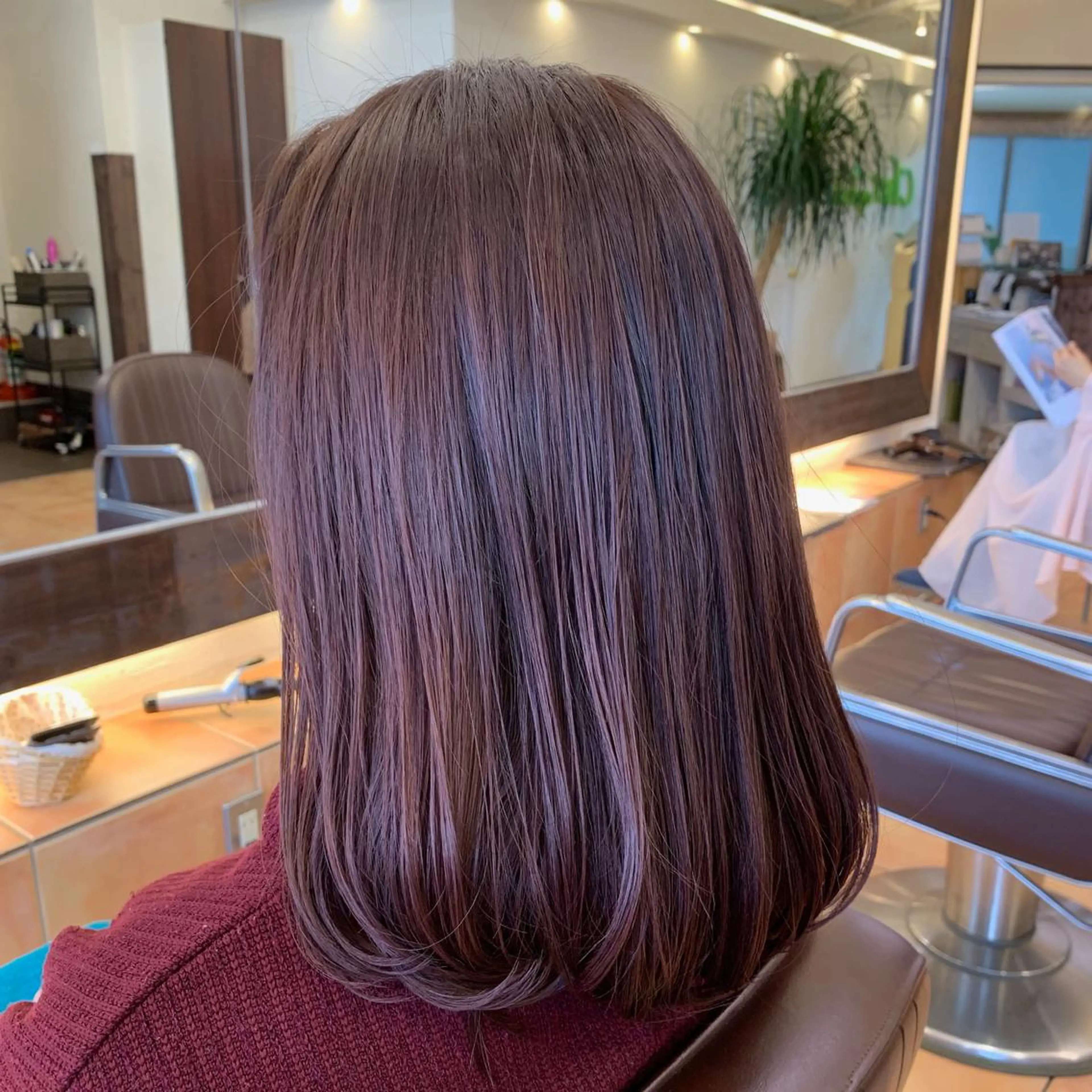 ロング カラー 加藤 雄大のヘアスタイル