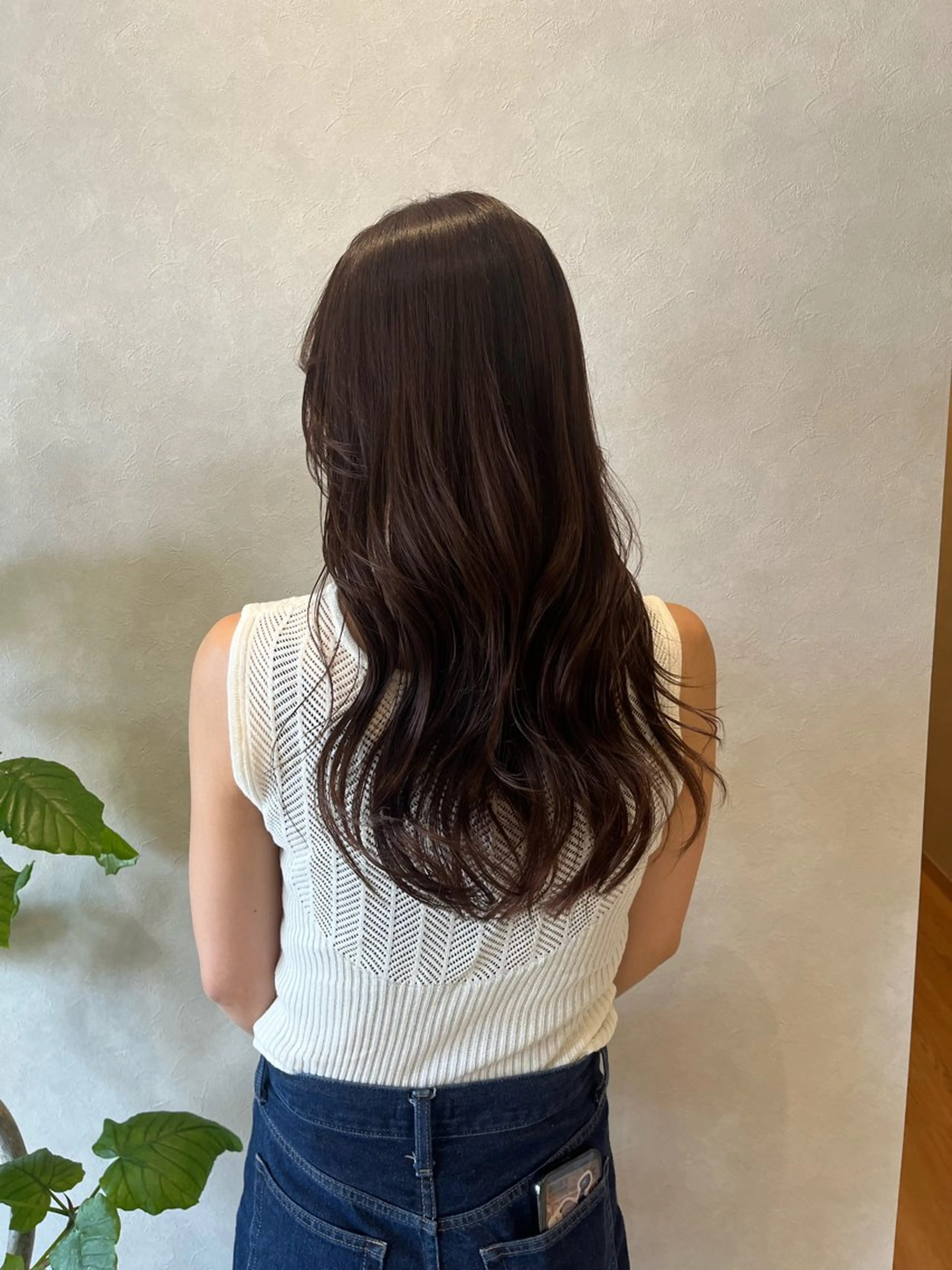 ロング 中城 叶子のヘアスタイル