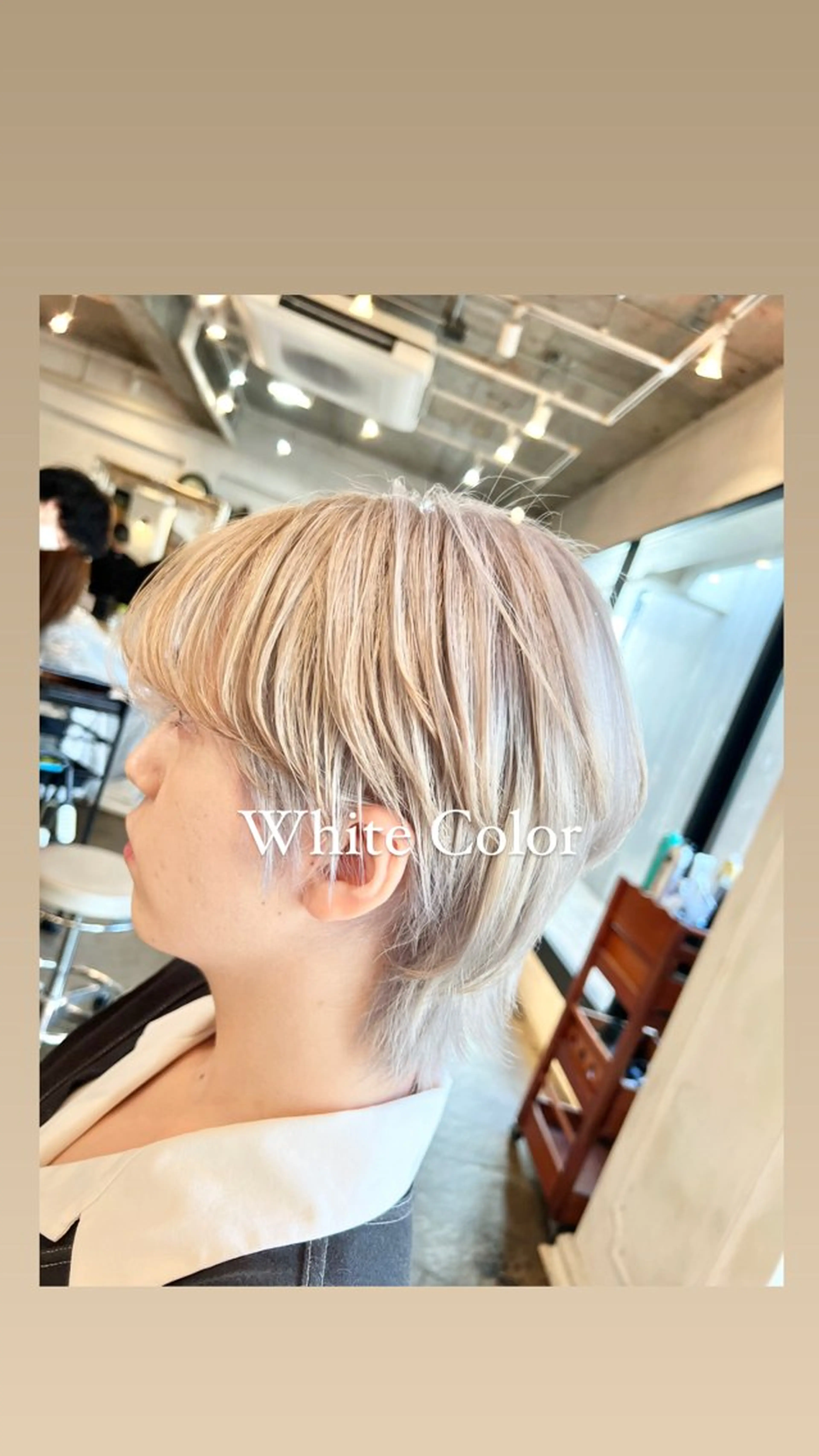 ショート カラー メンズ メンズブリーチ ブリーチ ケアブリーチ カット ヘアカラー トリートメント ハイライト/インナー /ブリーチ/レイヤーのヘアスタイル