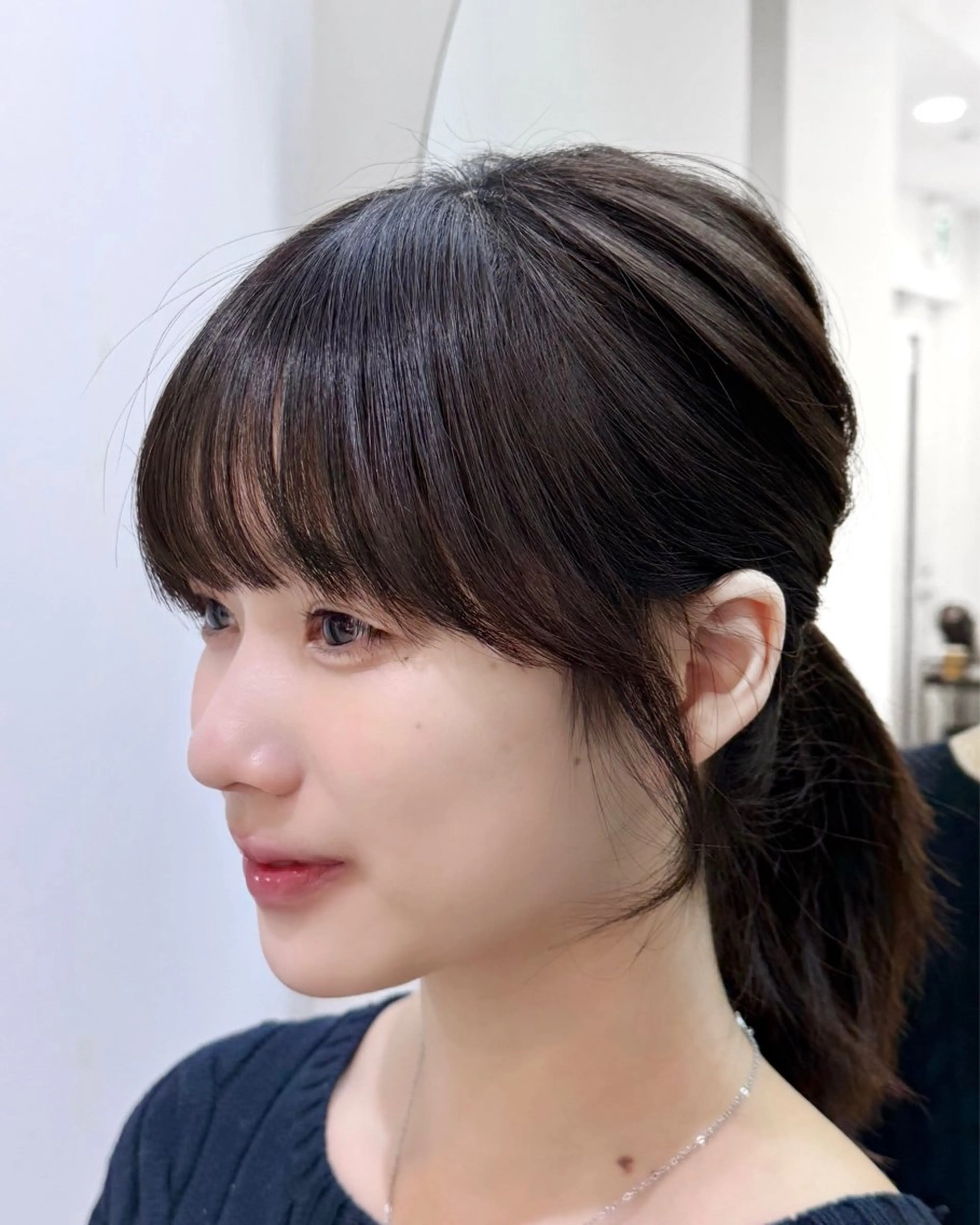 ミディアム カラー 韓国ガーリーヘア🎀 Sayaka🤍のヘアスタイル