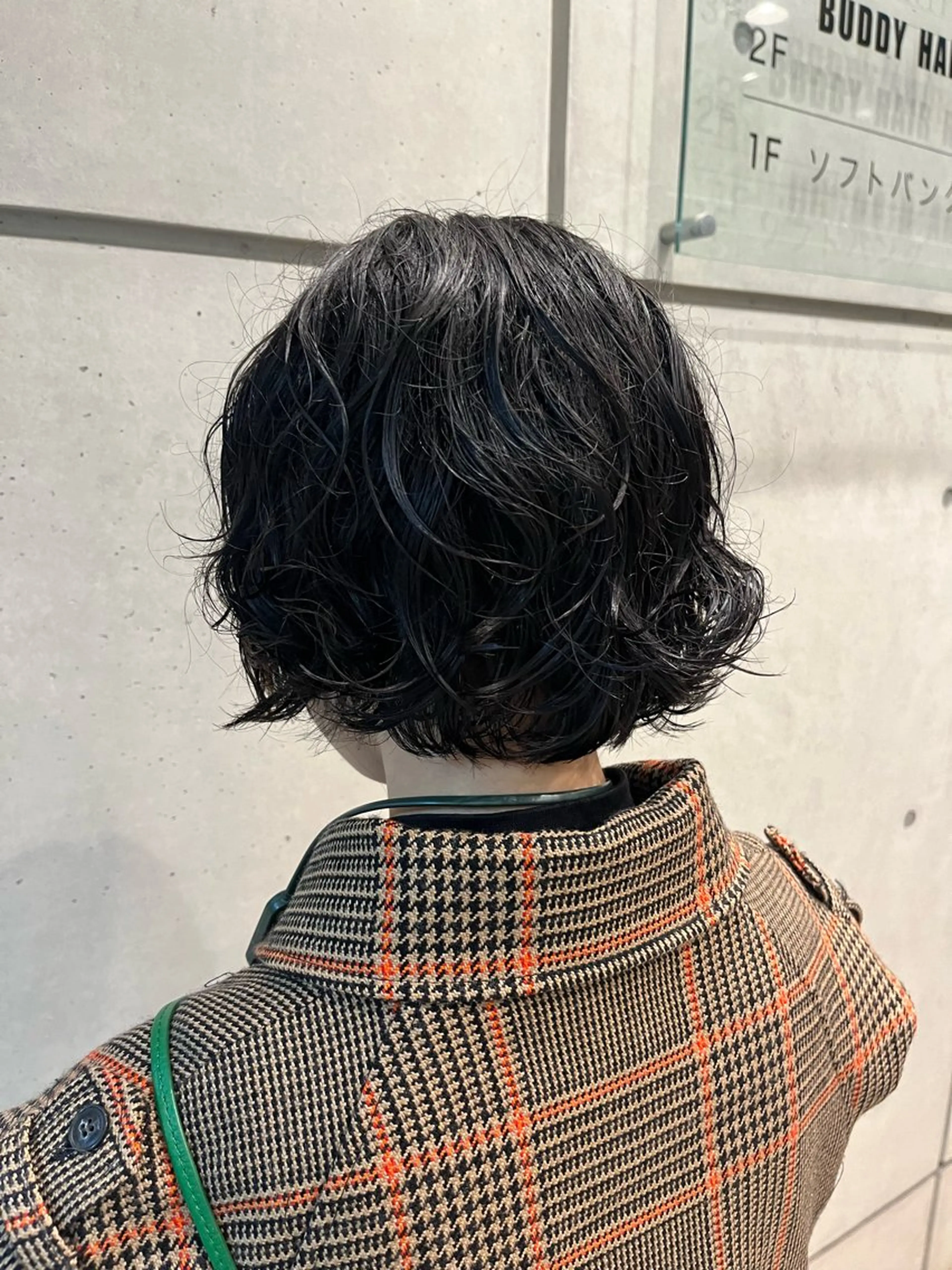 レディースパーマモデルの写真