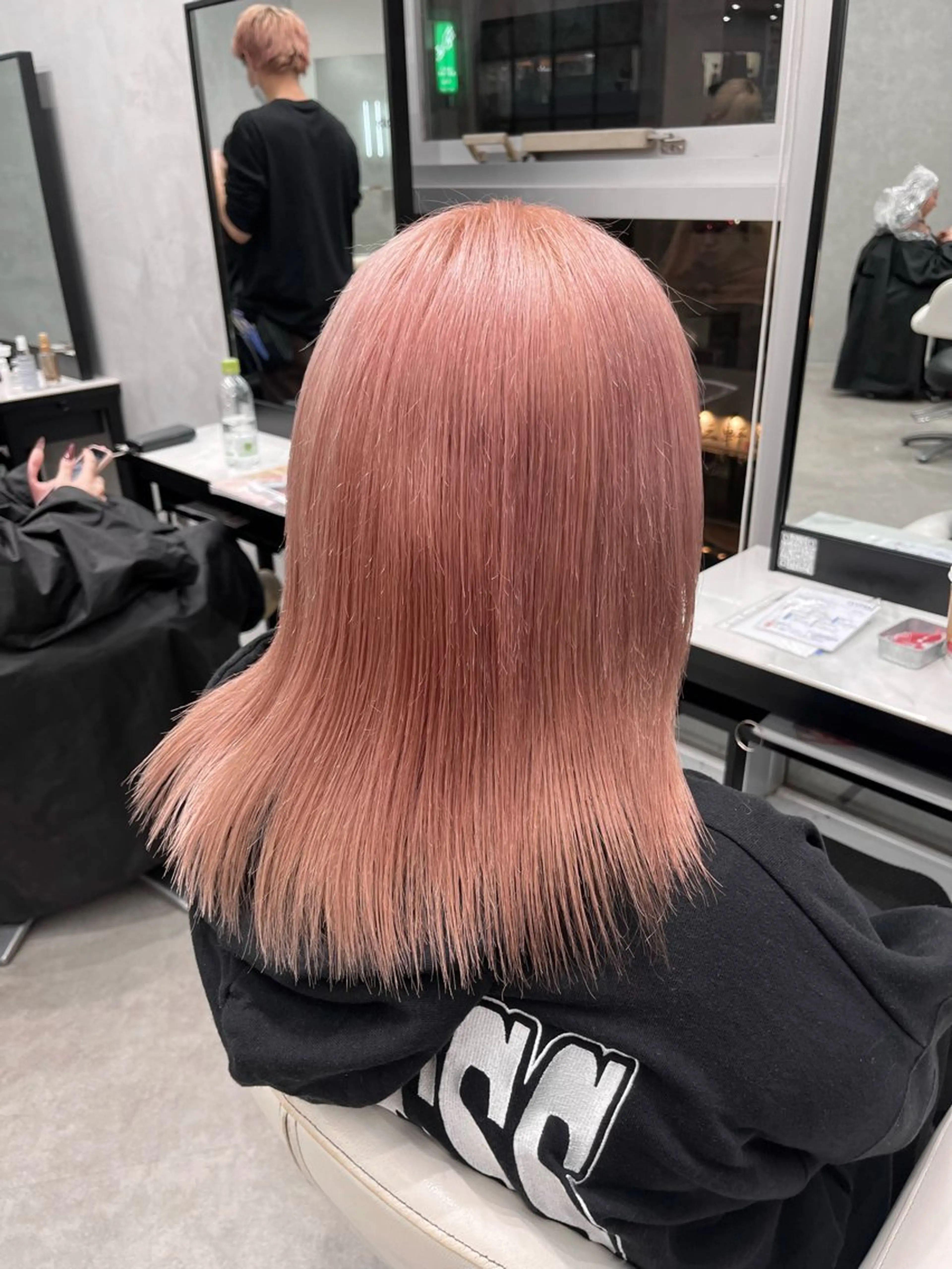 カラー ベージュカラー ピンクカラー ピンクベージュ 🩷hair salon dot. tokyo color 🩷所属・hao 🎀🫧のヘアスタイル