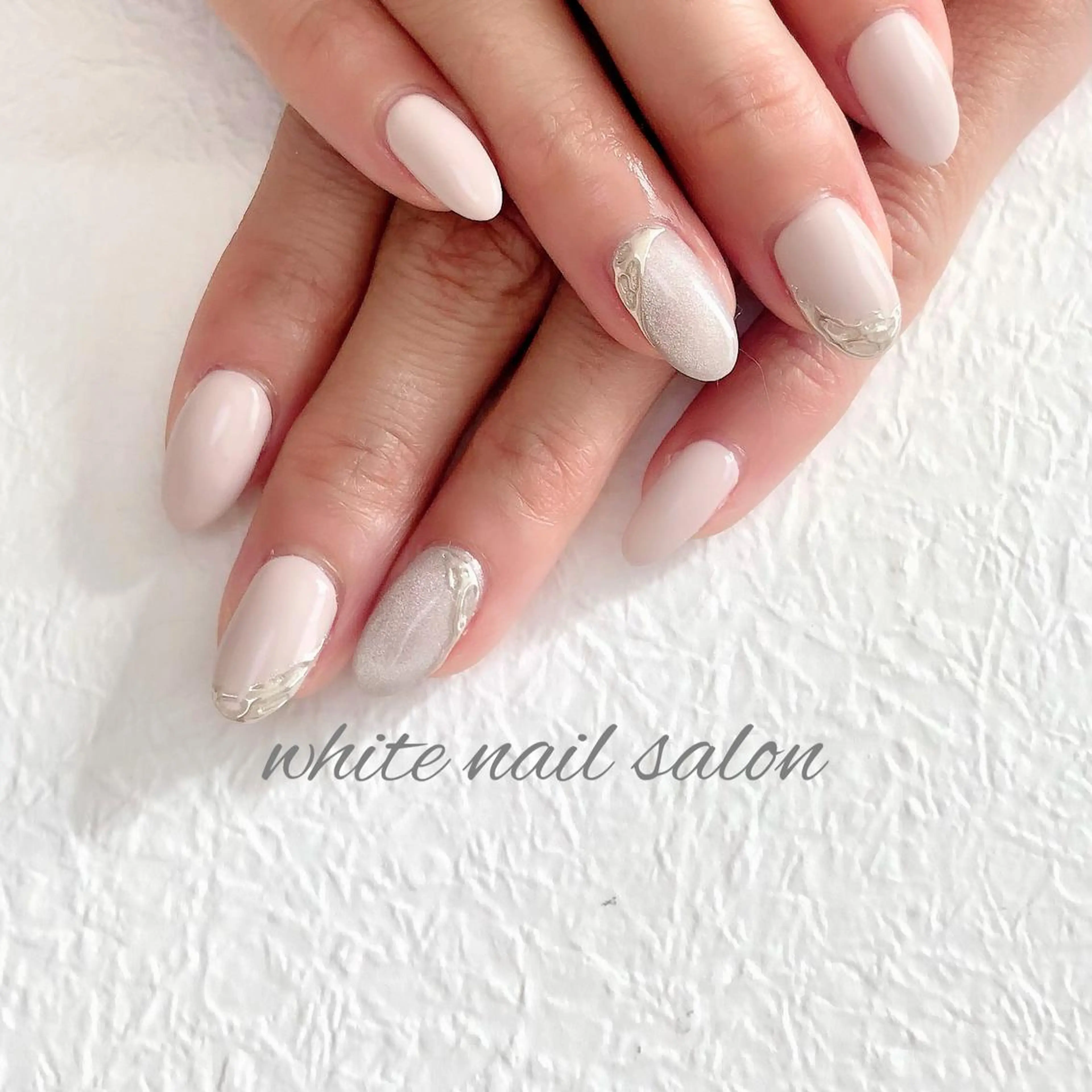ネイル フットネイル ジェルネイル ハードジェル 持ち込み ソフトジェル ハンドネイル white nail salonのネイルデザイン
