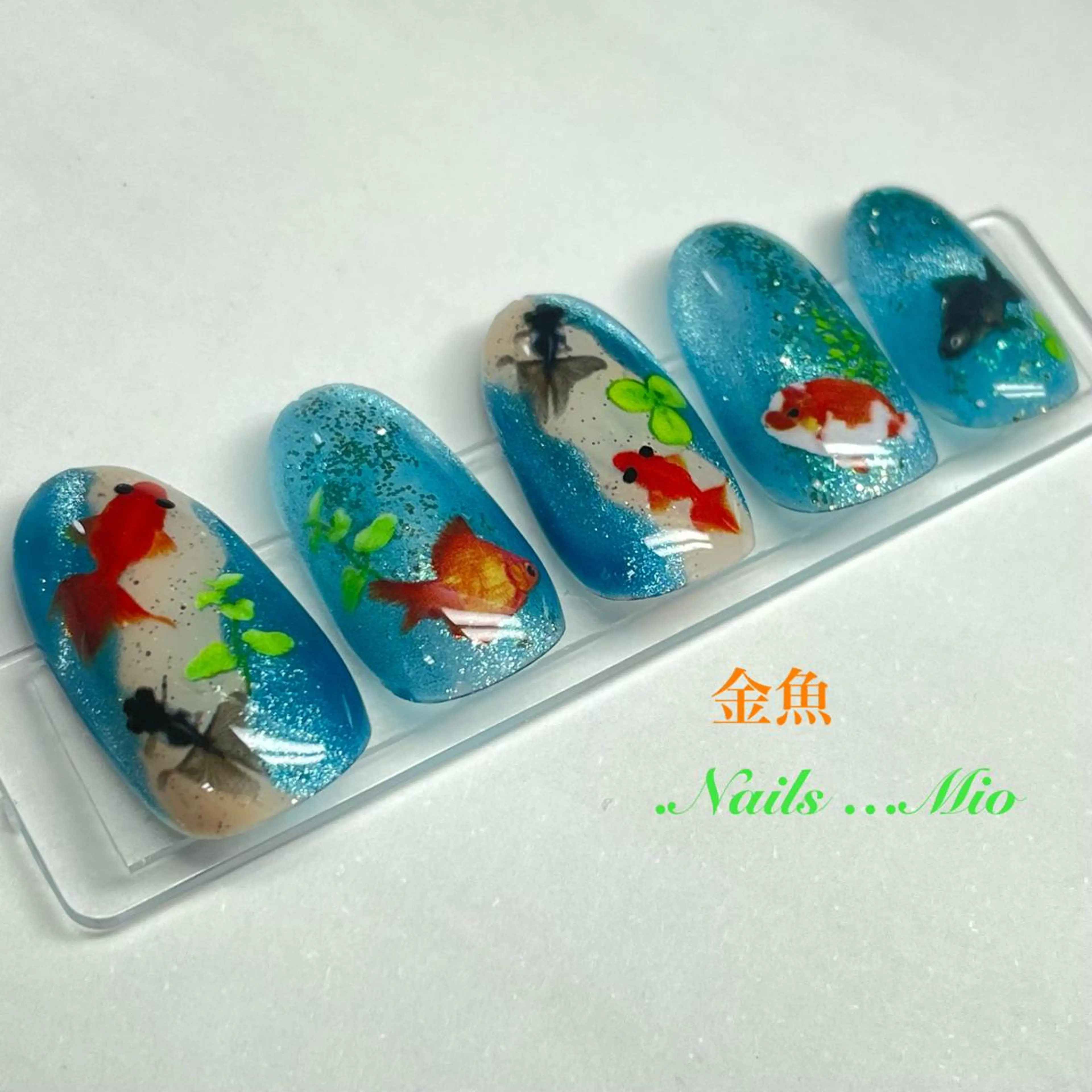 ネイル 夏ネイル .Nails Mio 赤羽西ネイルサロンのネイルデザイン
