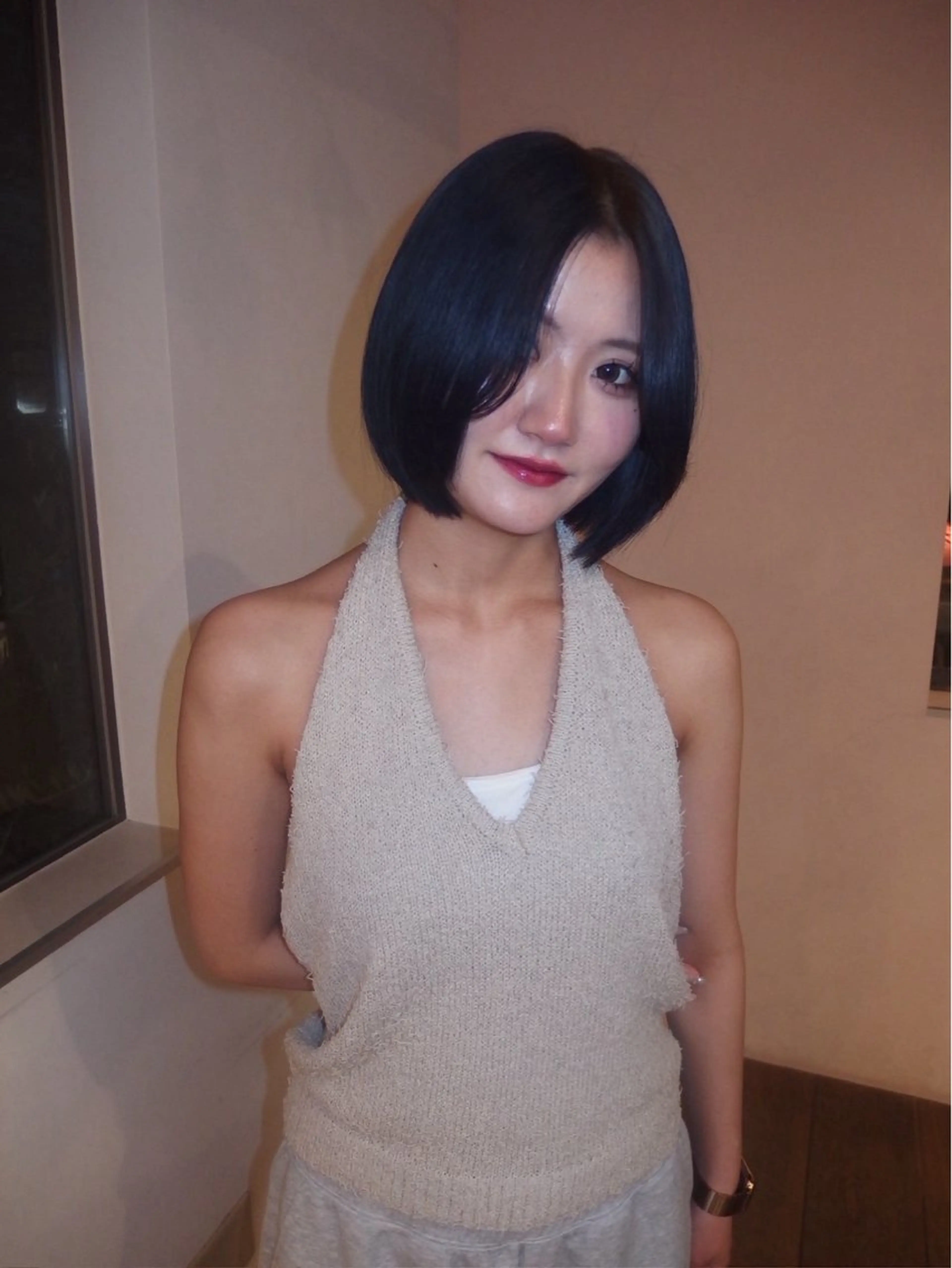 ショート 水野谷遥/ハイトーン /カラーモデル🎀のヘアスタイル