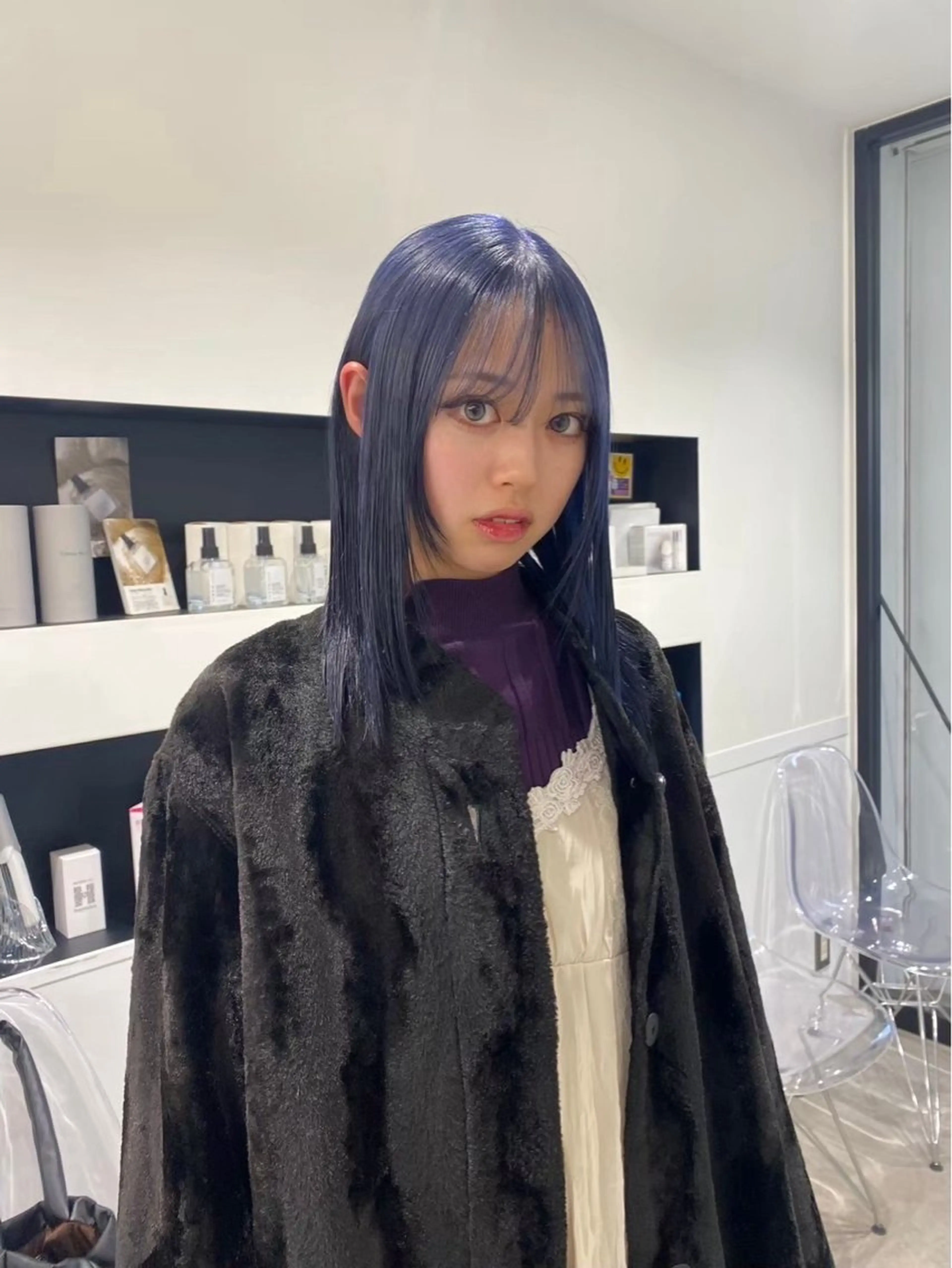 カラー ヘアカラー ルイ☆【ボブ/メンズ /酸性ストレート】の眉毛・アイブロウイメージ