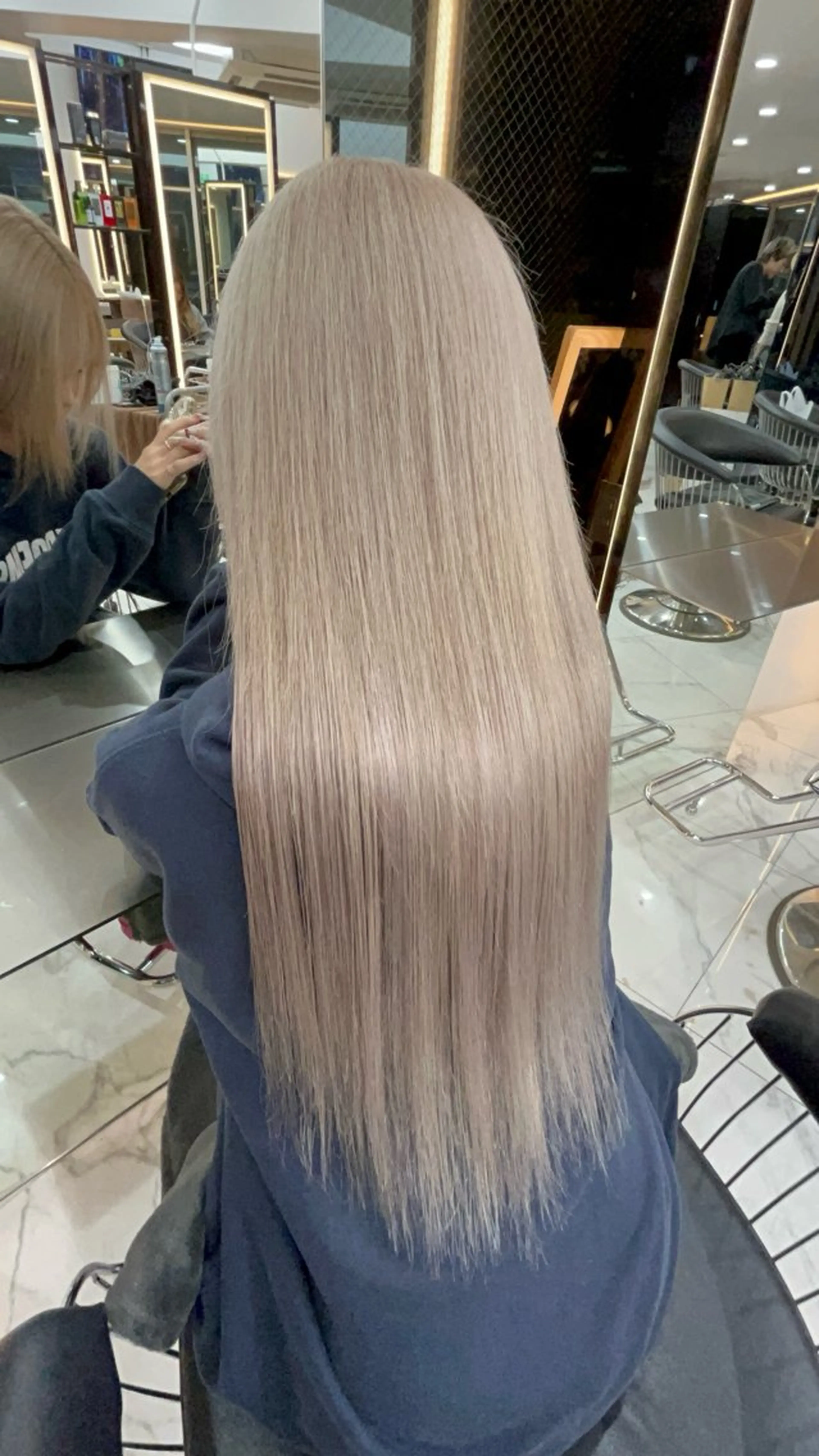 【ミニモ限定❗️】ブリーチ➕カラー➕トリートメント☁️🩷の写真