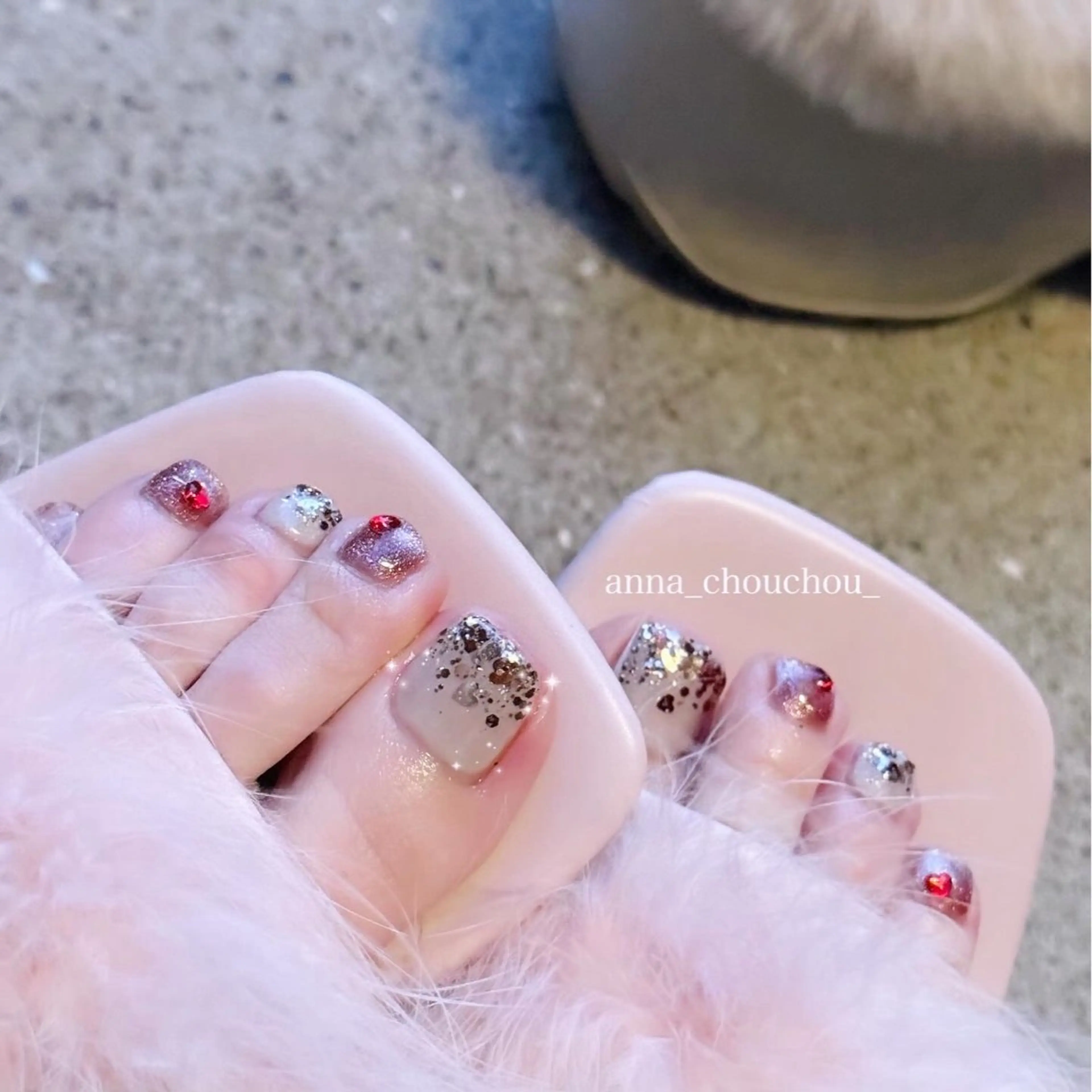 ネイル フットネイル Anna Sano⭐️のネイルデザイン