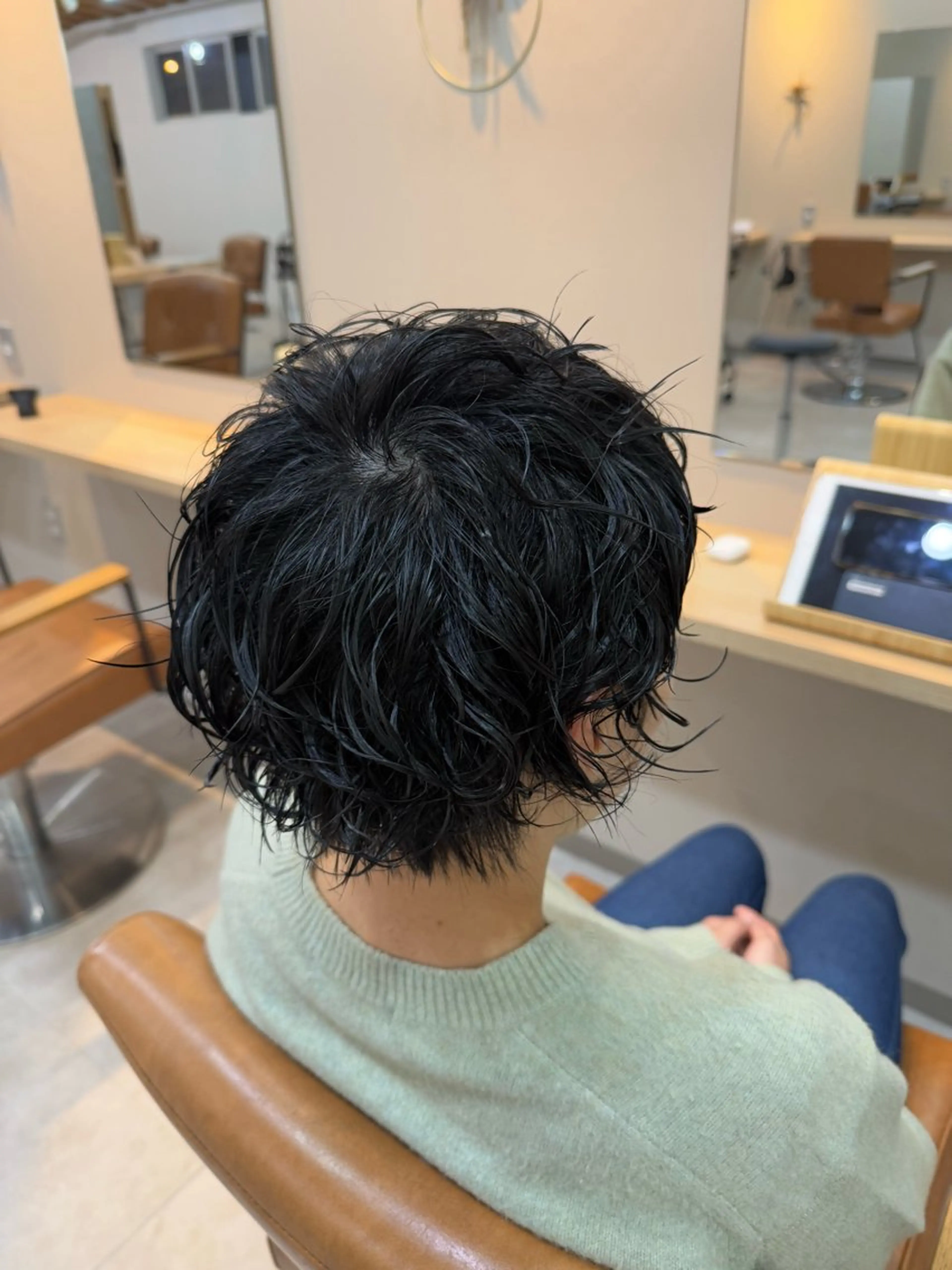 ショート パーマ 櫻井 サクラのヘアスタイル