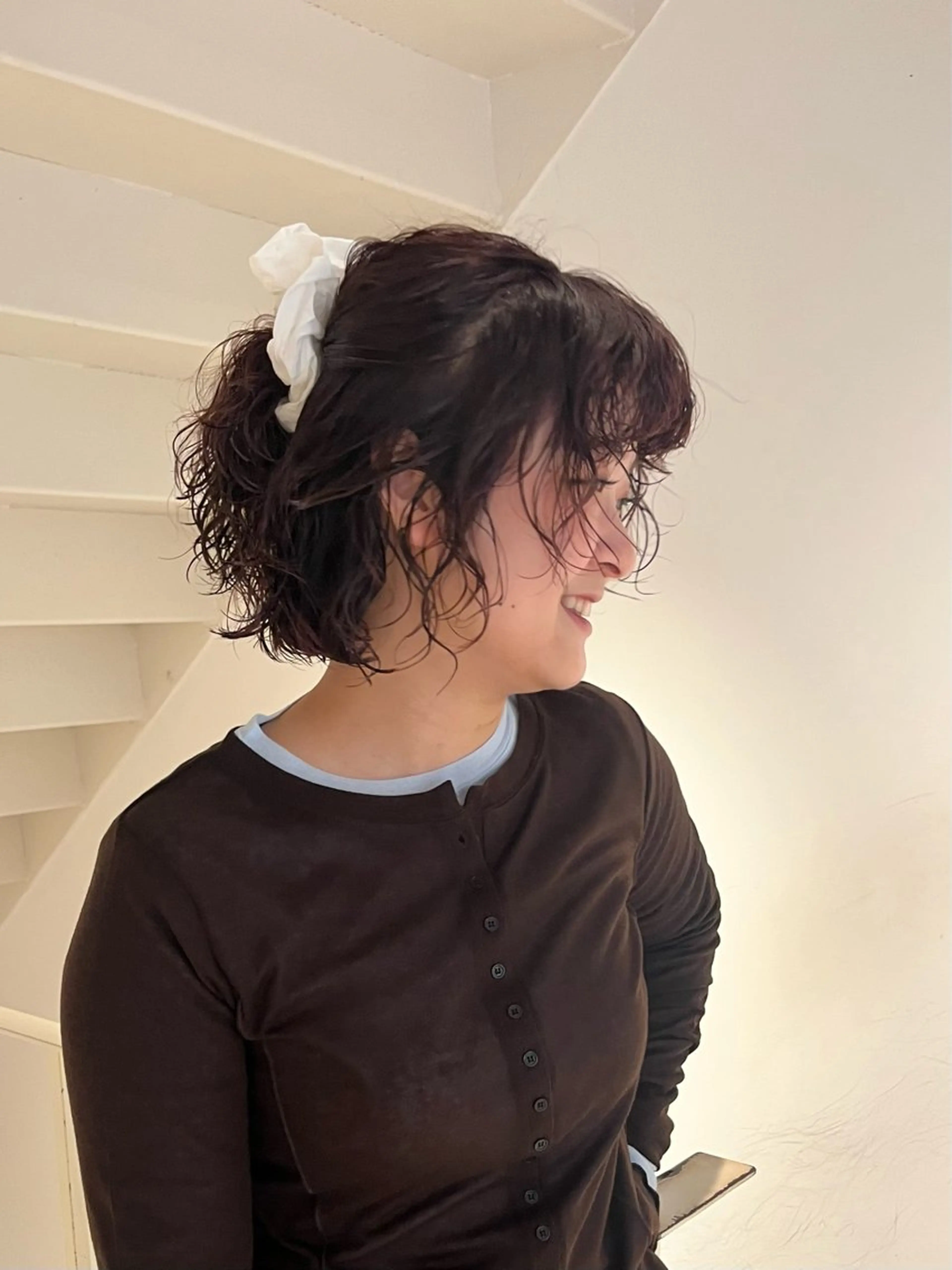 ショート パーマ ボブ Yuuna 京都美容室のヘアスタイル