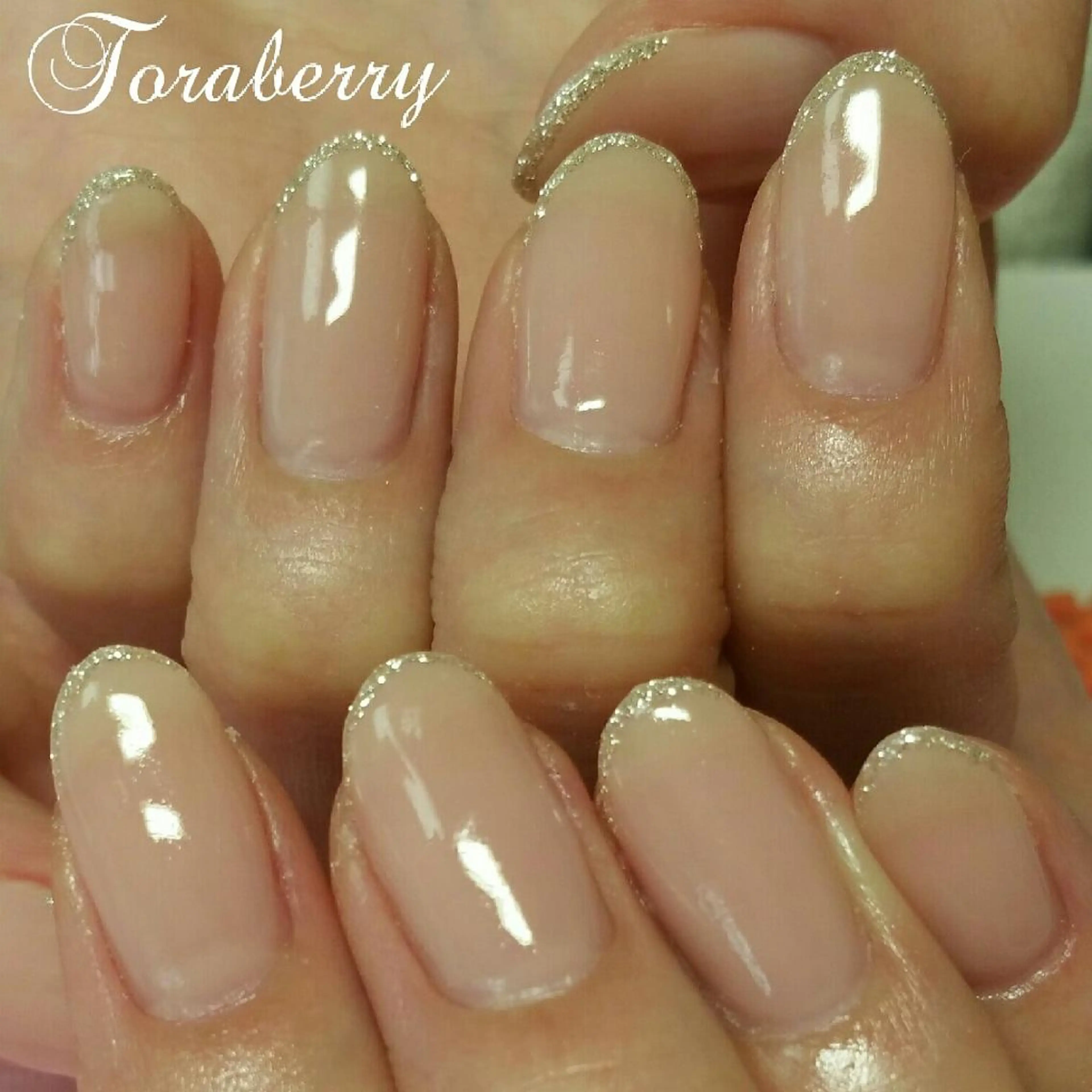 ネイル ラメ(グリッター) ハンドネイル ネイリスト なつみのネイルデザイン