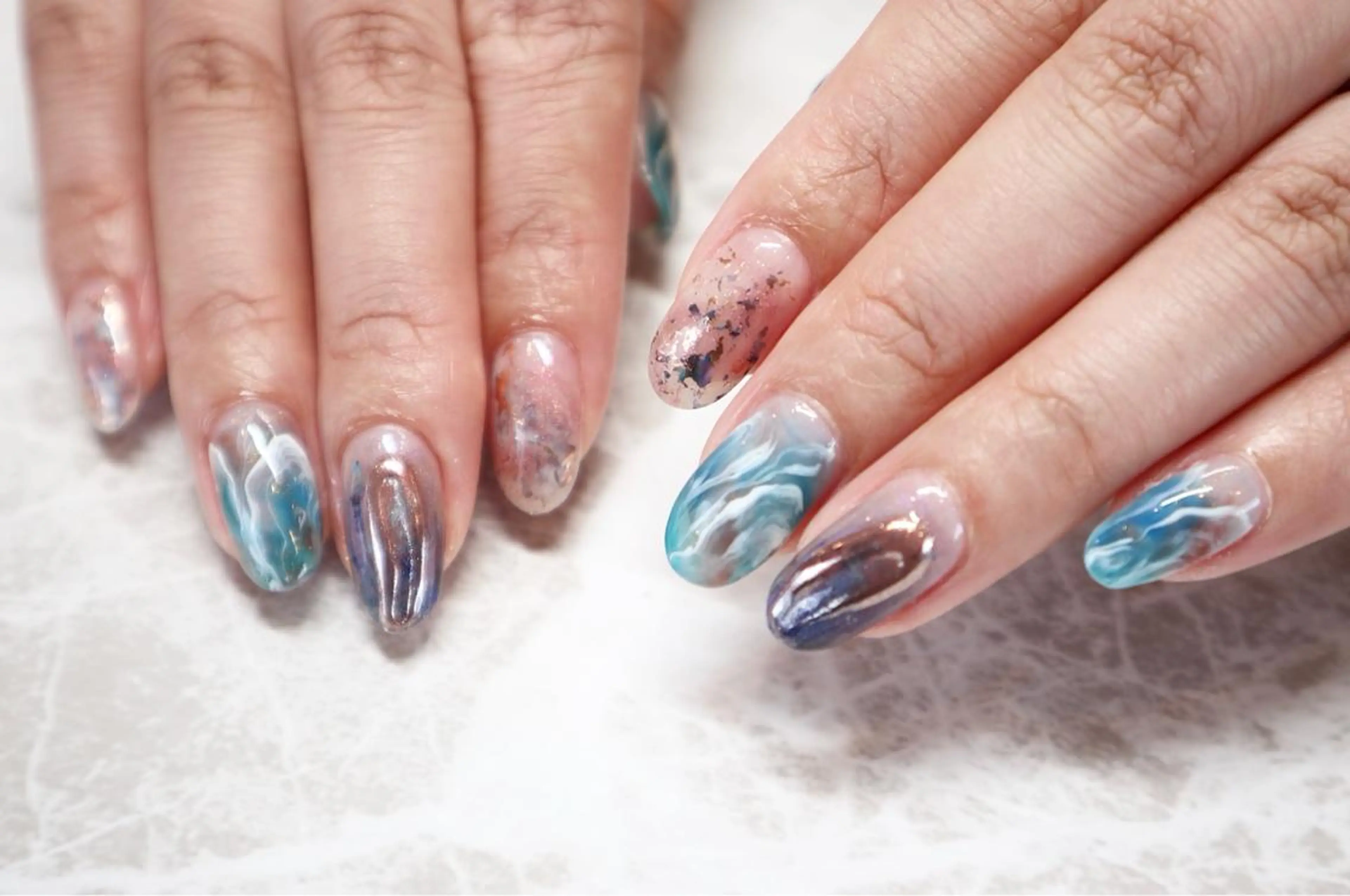 ネイル ハンドネイル 小河 仁美のネイルデザイン