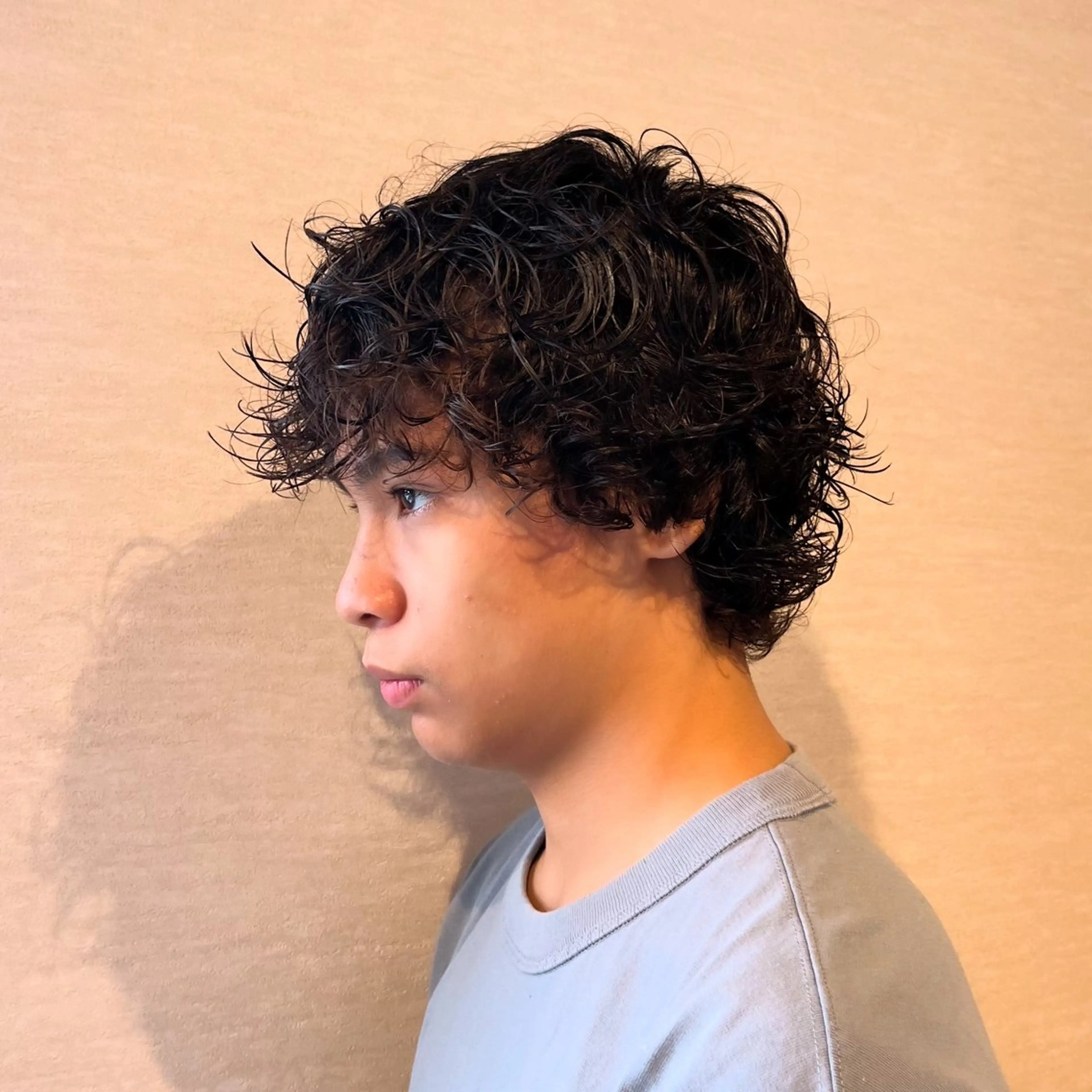 パーマ メンズ メンズパーマ 押上/ショート・ボブ /パーマ/山口卓朗のヘアスタイル