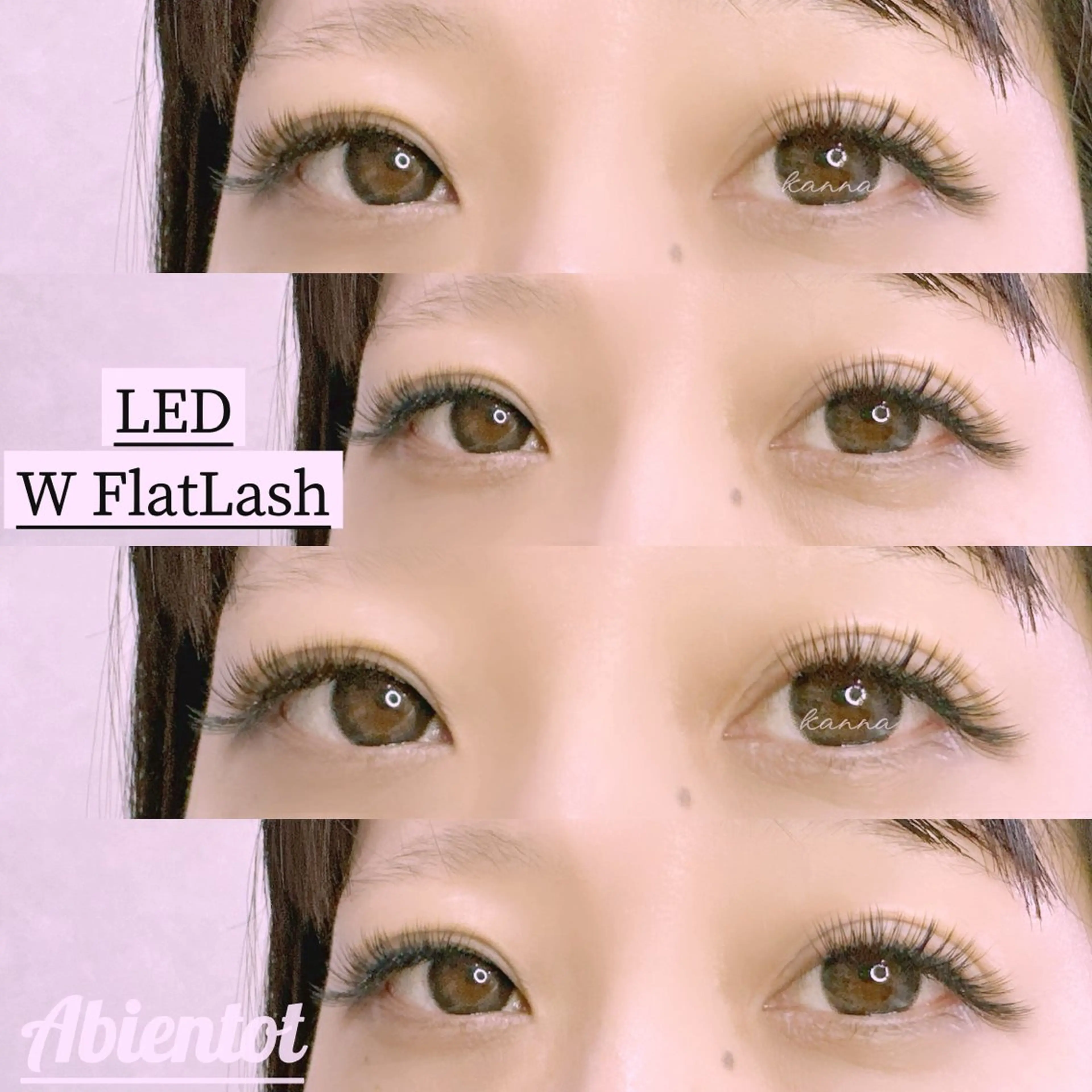 マツエク・マツパ Abientot Kannaのマツエク・マツパデザイン