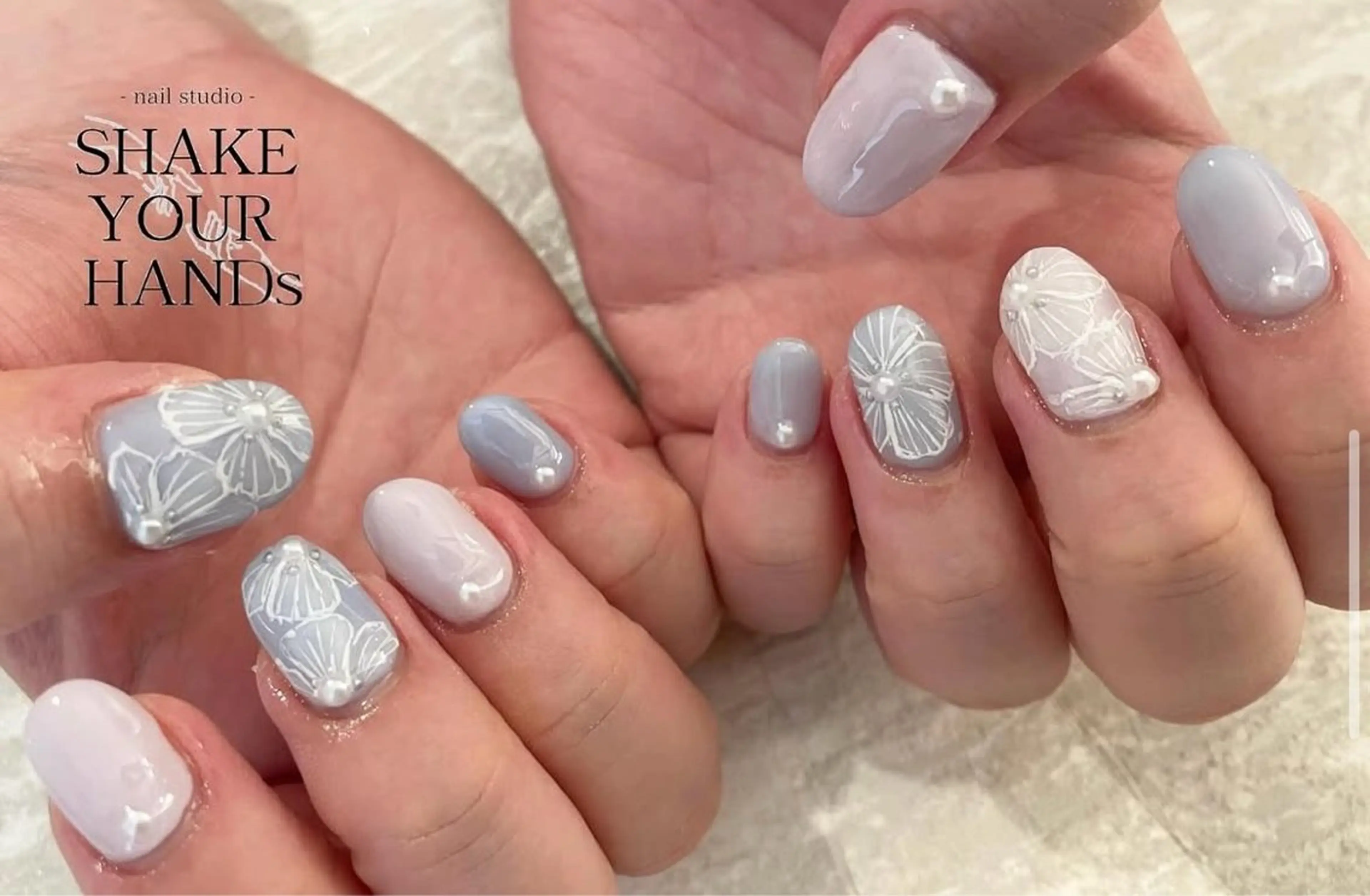 ネイル ハンドネイル ネイルスタジオ シェイクユアハンズのネイルデザイン