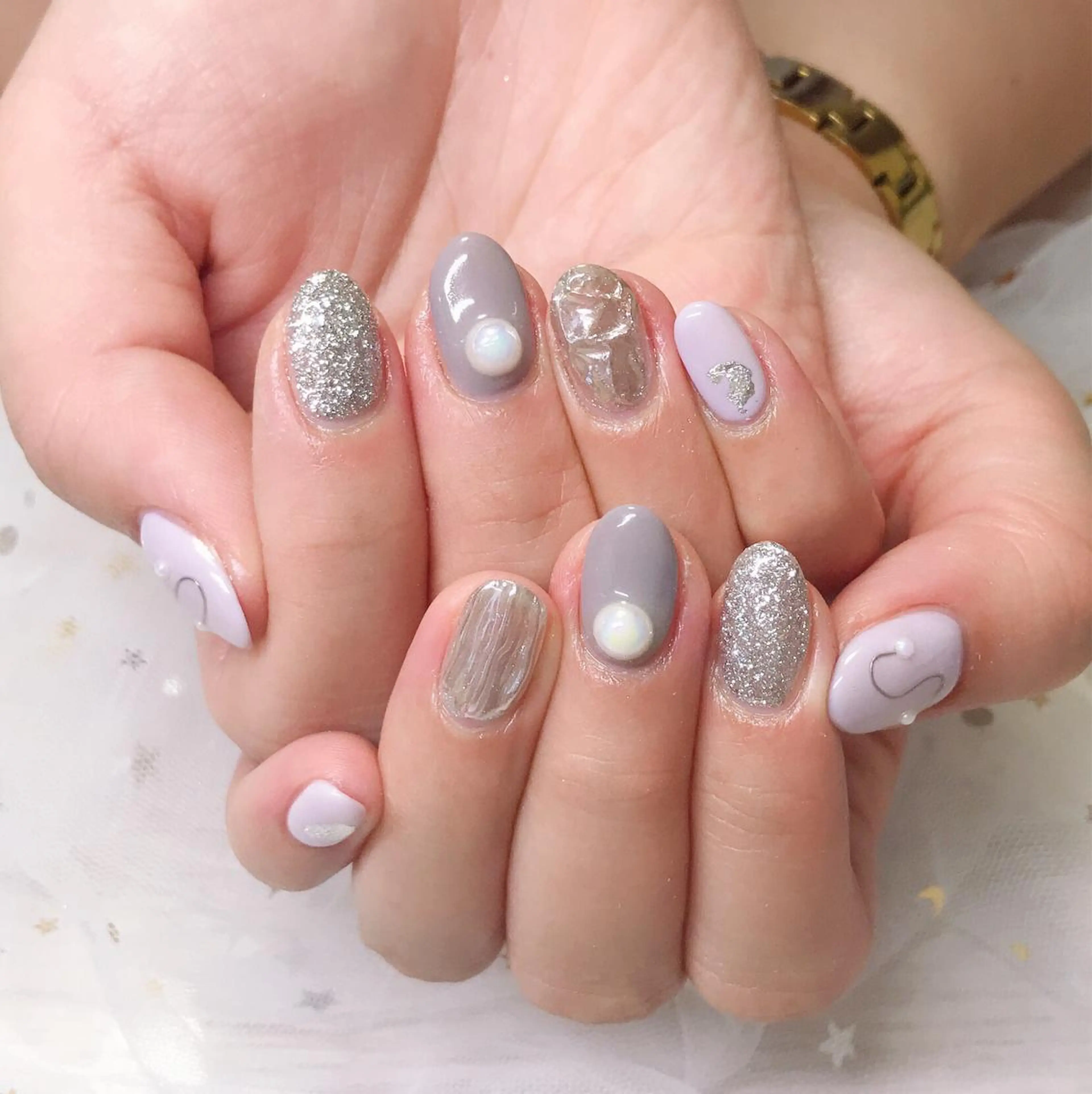 カラー ネイル Q Free nailsのネイルデザイン