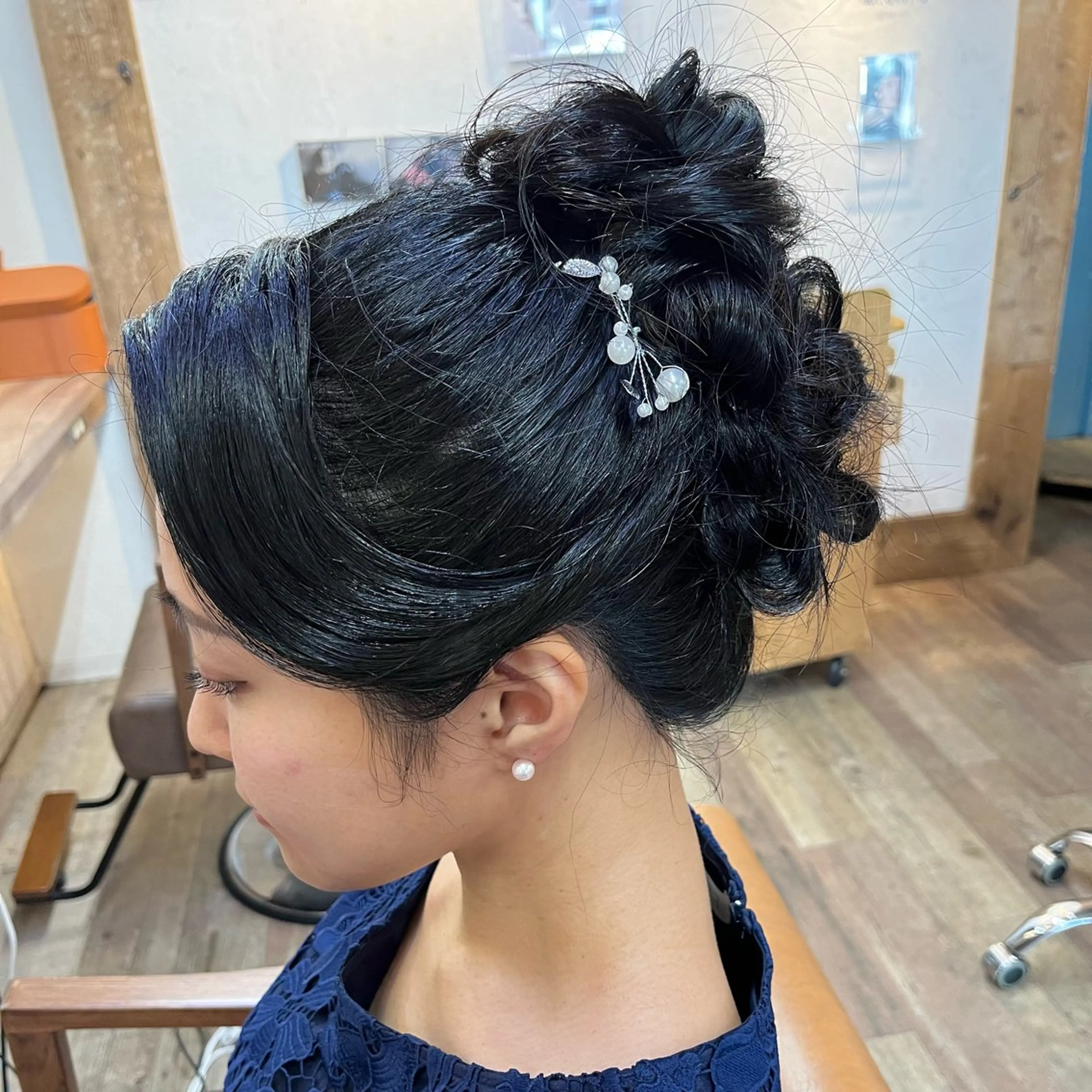 ロング ヘアアレンジ ヘアセット IMARI /のヘアスタイル