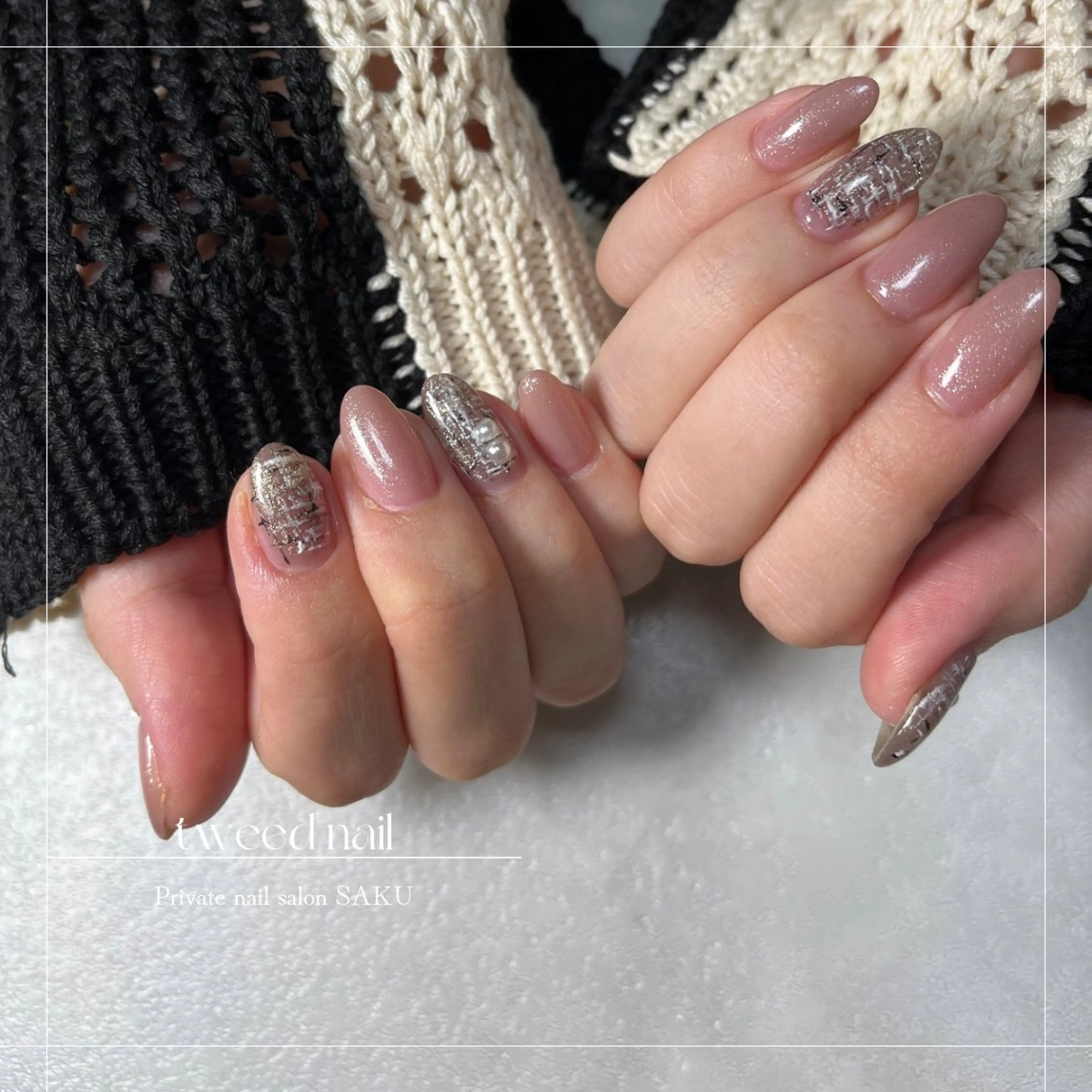 ネイル ハンドネイル SAKU  nail[サクネイル]所属・SAKU nail 作島茜のネイルデザイン