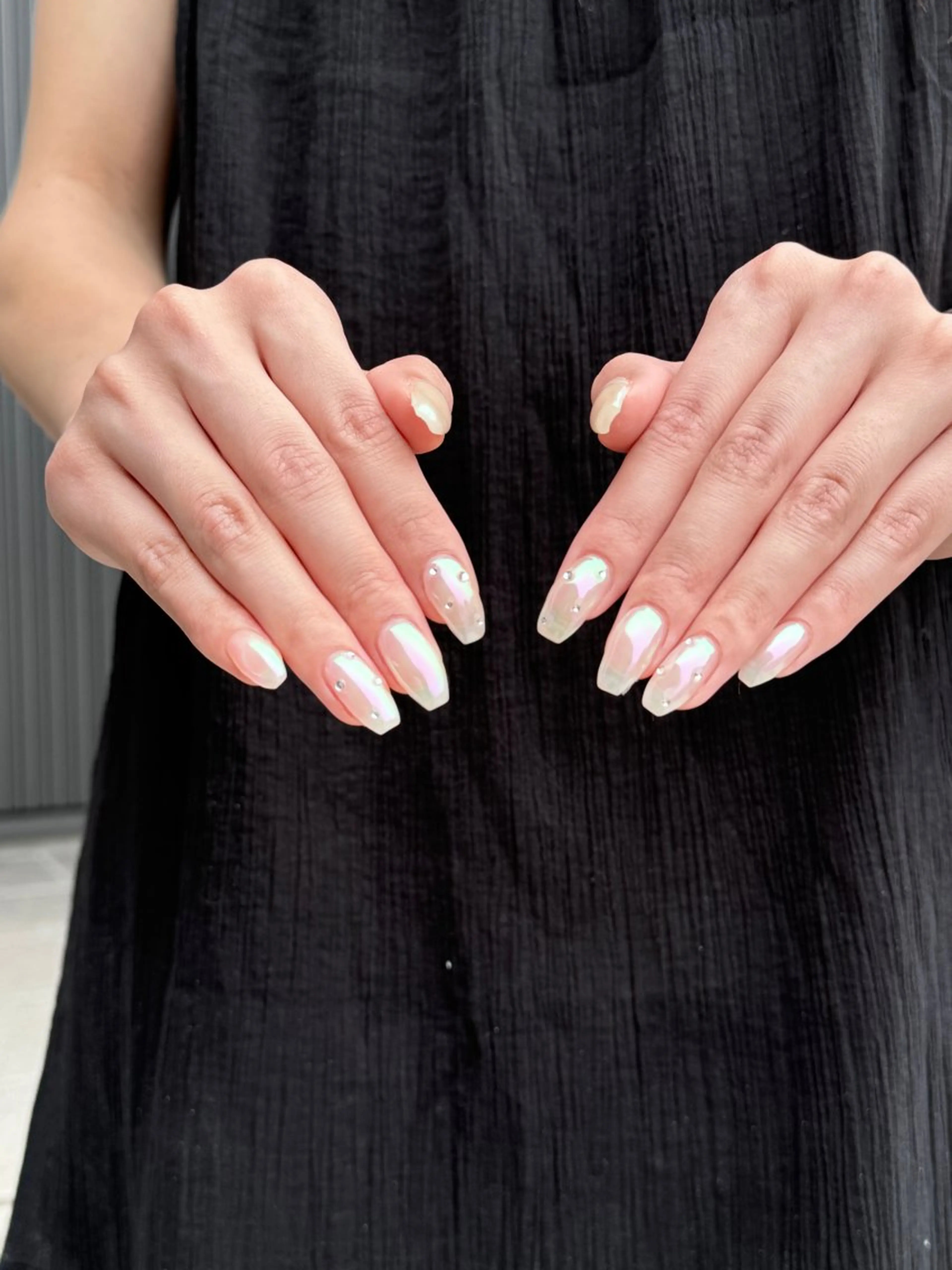 メンズ キッズ ネイル オーロラネイル popo nailのネイルデザイン